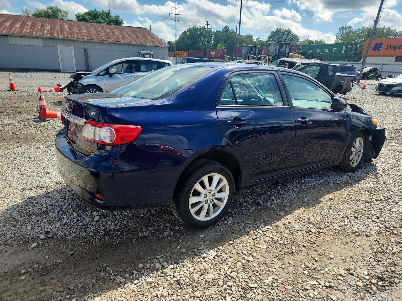 2012 Toyota Corolla Le Blue vin: 2T1BU4EE4CC881496