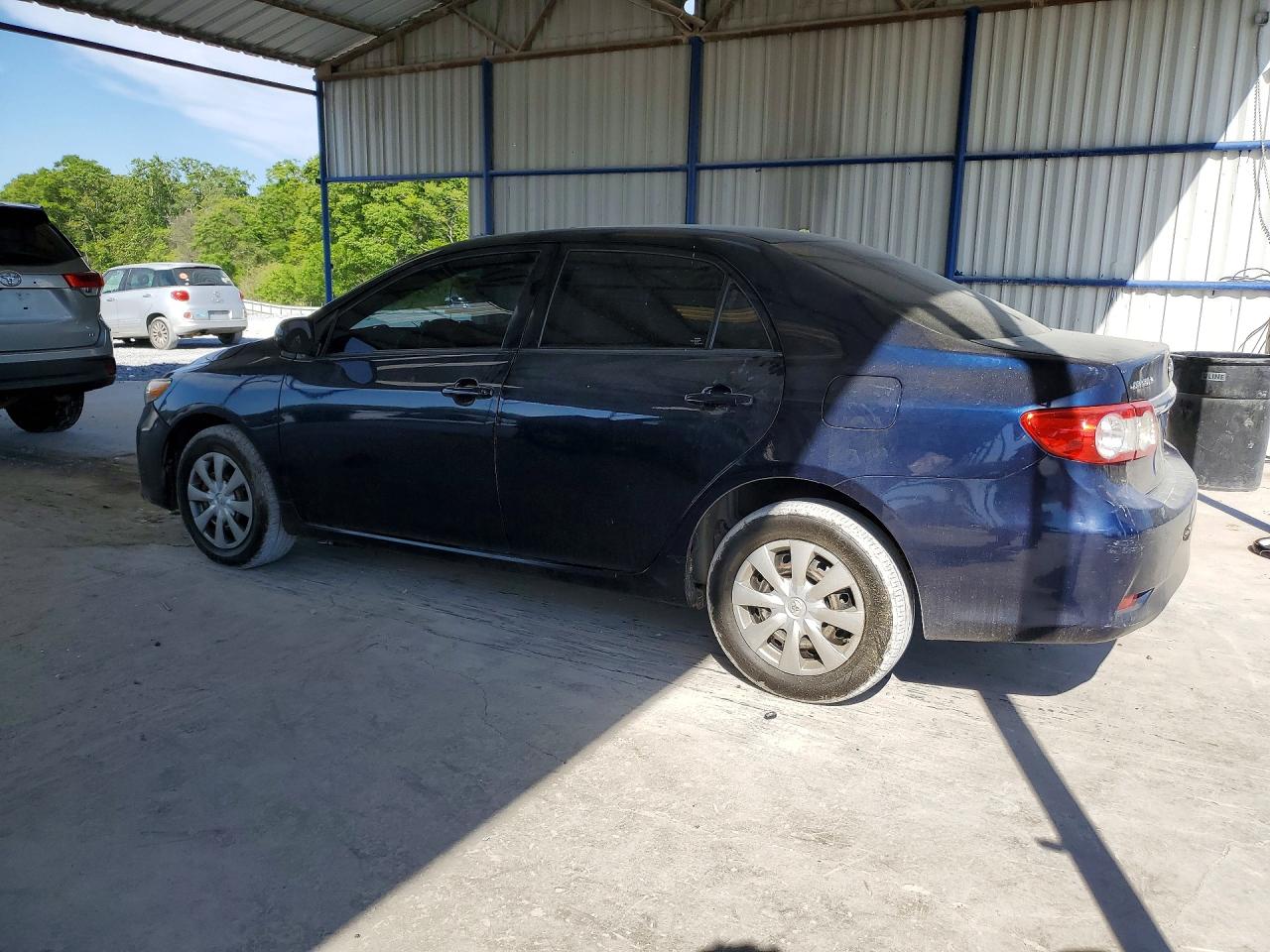 2012 Toyota Corolla L Blue vin: 2T1BU4EE4CC892370