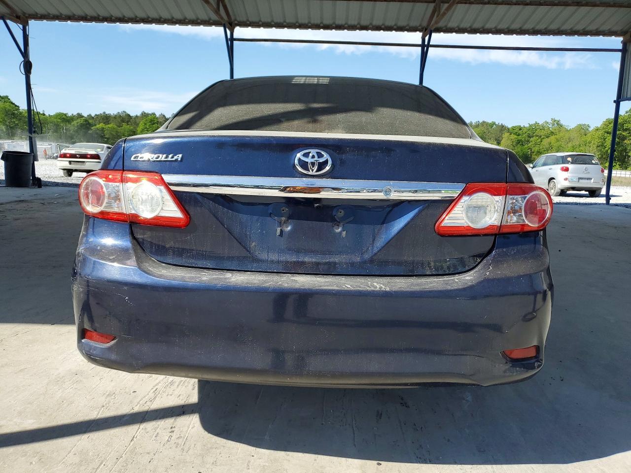 2012 Toyota Corolla L Blue vin: 2T1BU4EE4CC892370