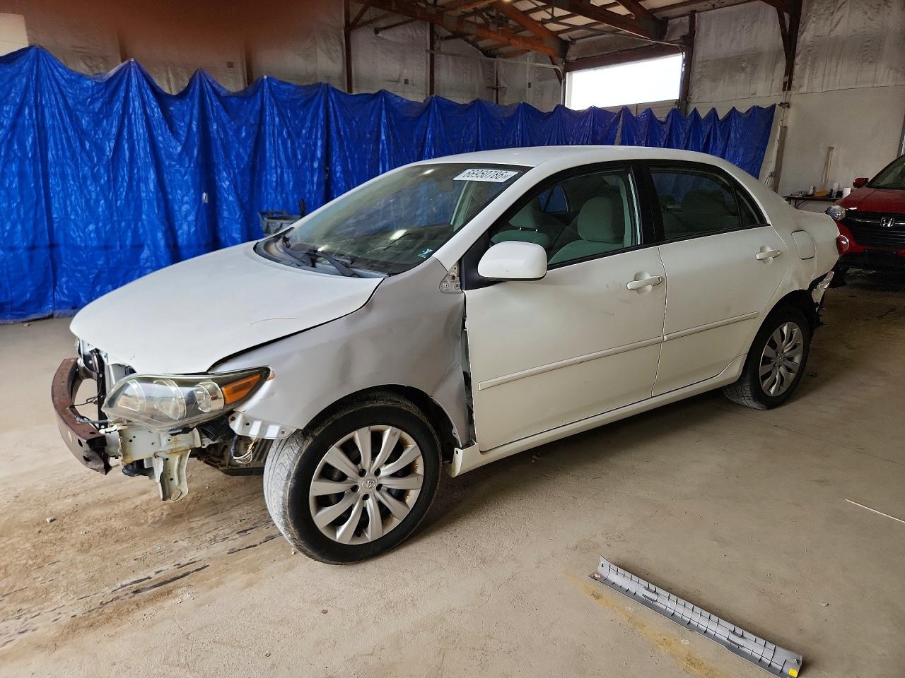 2012 Toyota Corolla Le White vin: 2T1BU4EE4CC893356