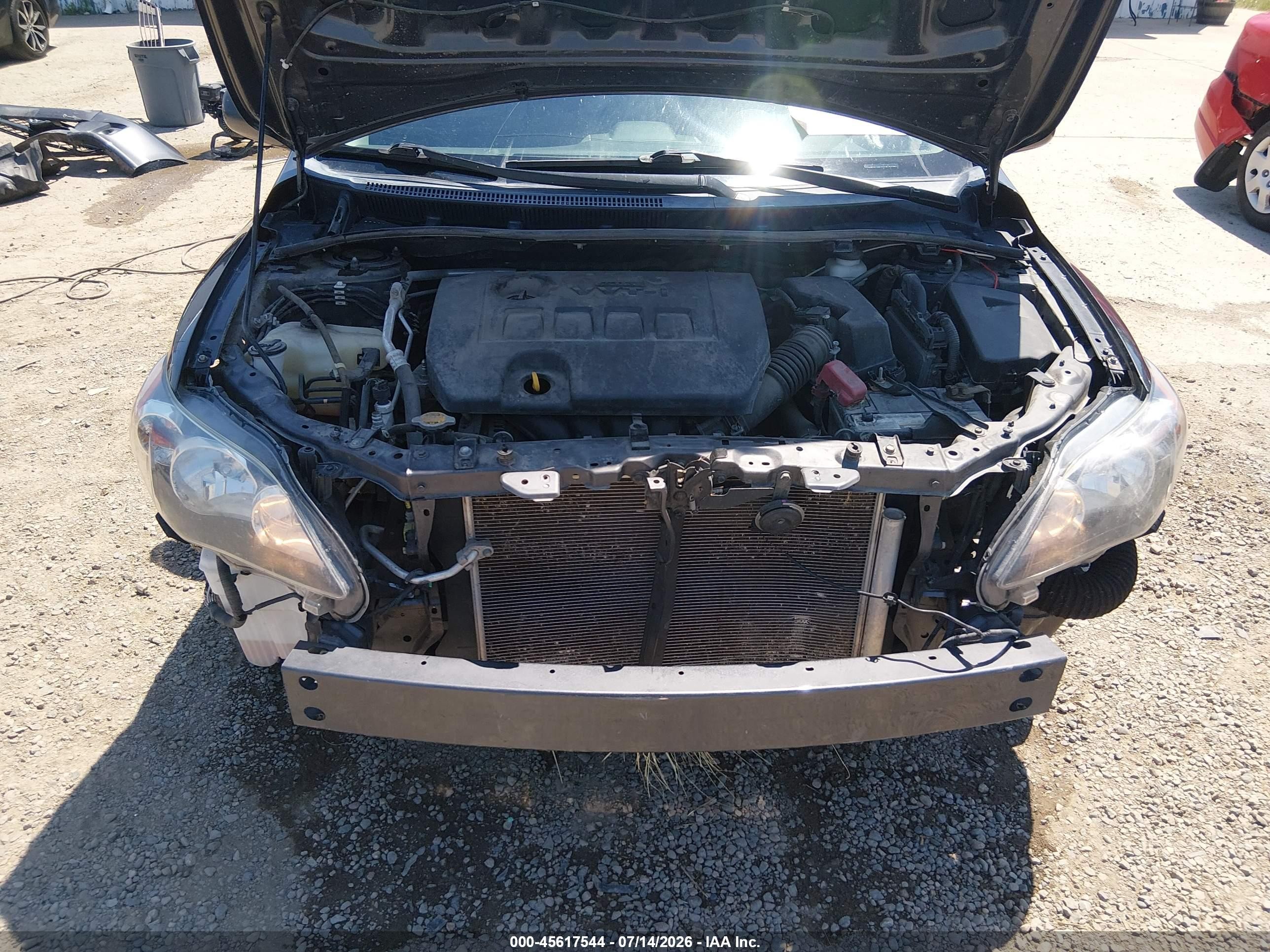 2012 Toyota Corolla S Gray vin: 2T1BU4EE4CC896936