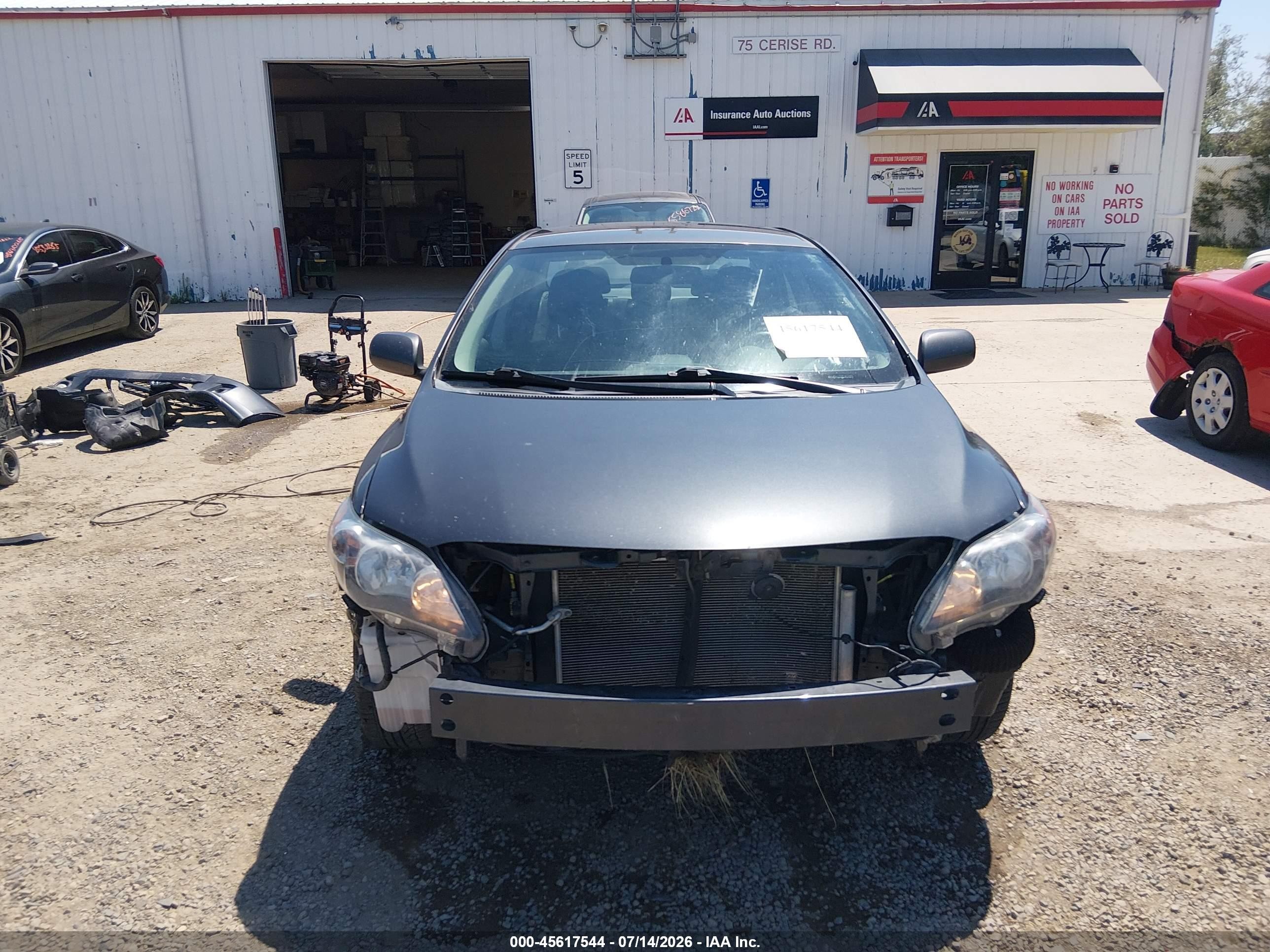 2012 Toyota Corolla S Gray vin: 2T1BU4EE4CC896936