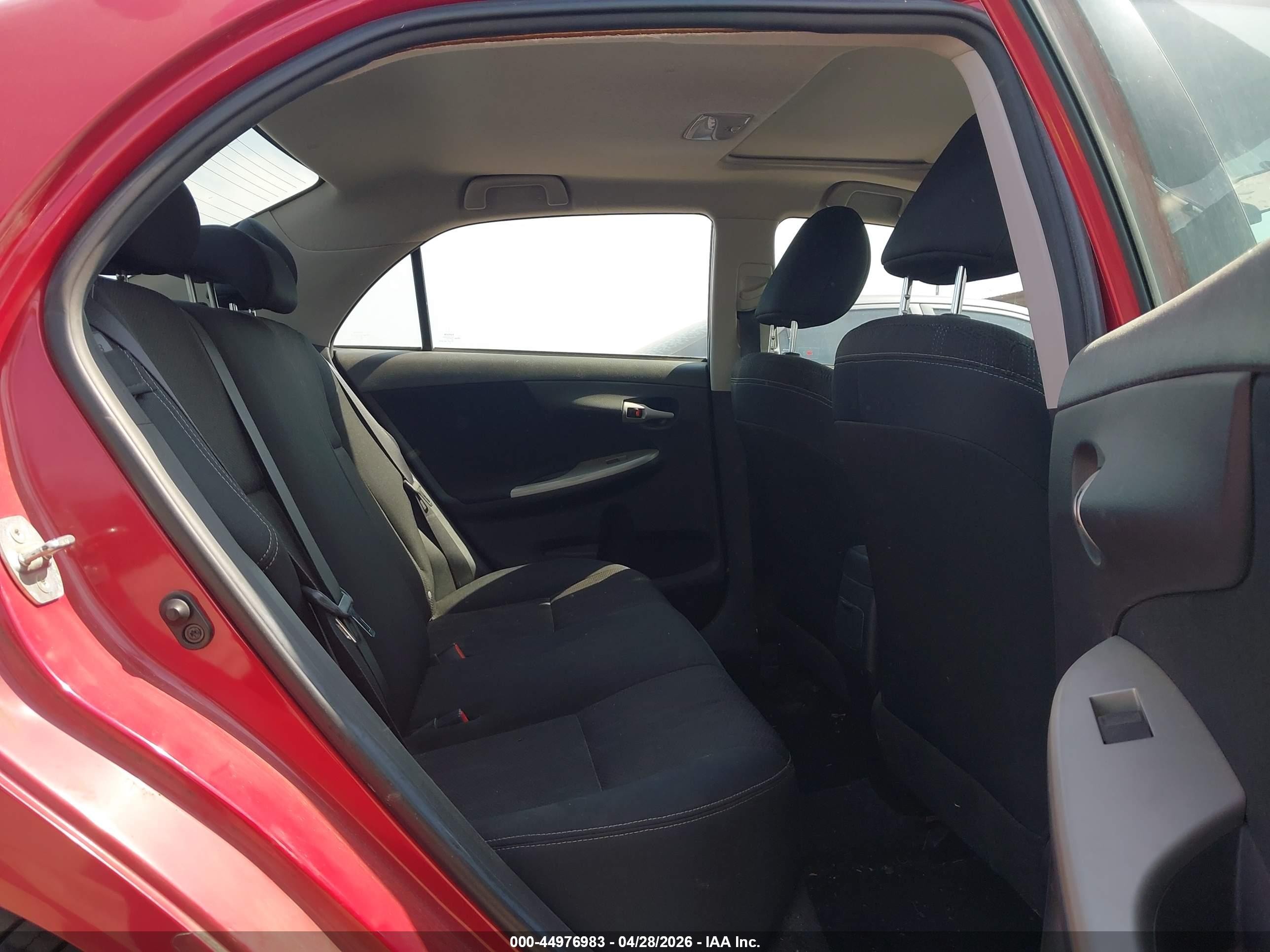 2012 Toyota Corolla S Red vin: 2T1BU4EE4CC901200
