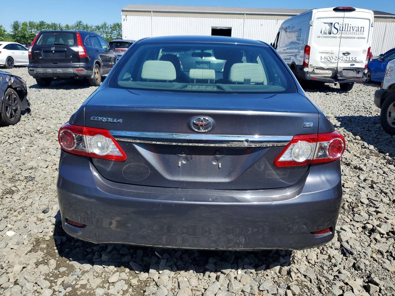 2012 Toyota Corolla Le Gray vin: 2T1BU4EE4CC906266