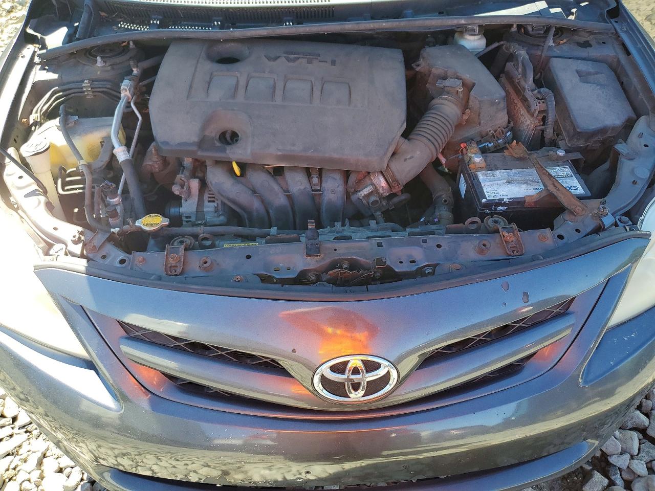 2012 Toyota Corolla Le Gray vin: 2T1BU4EE4CC906266