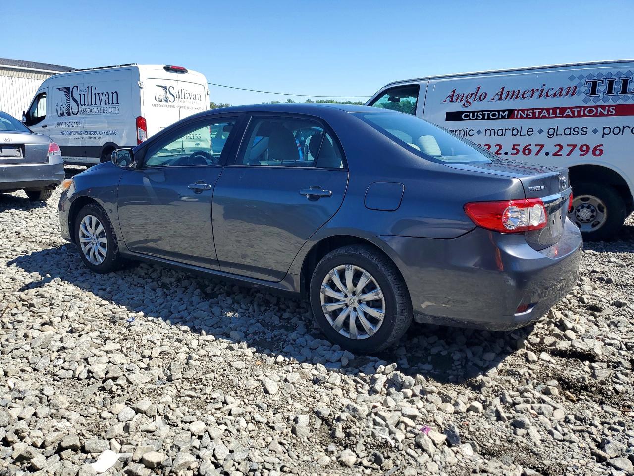 2012 Toyota Corolla Le Gray vin: 2T1BU4EE4CC906266