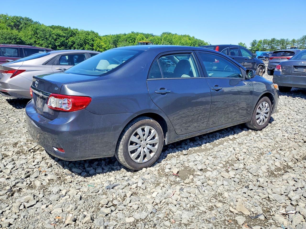 2012 Toyota Corolla Le Gray vin: 2T1BU4EE4CC906266