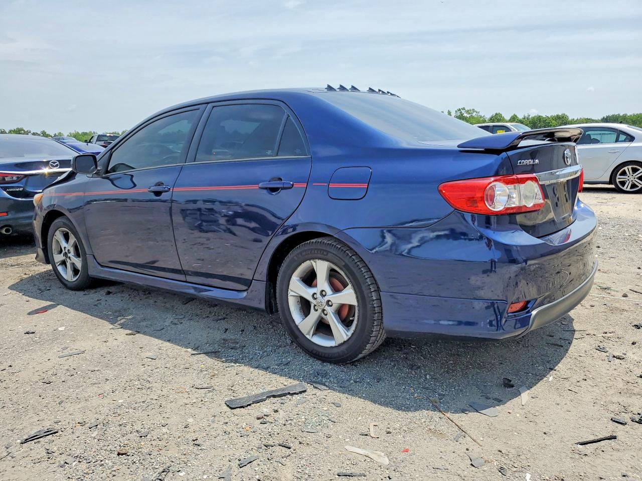2012 Toyota Corolla S Blue vin: 2T1BU4EE4CC913766