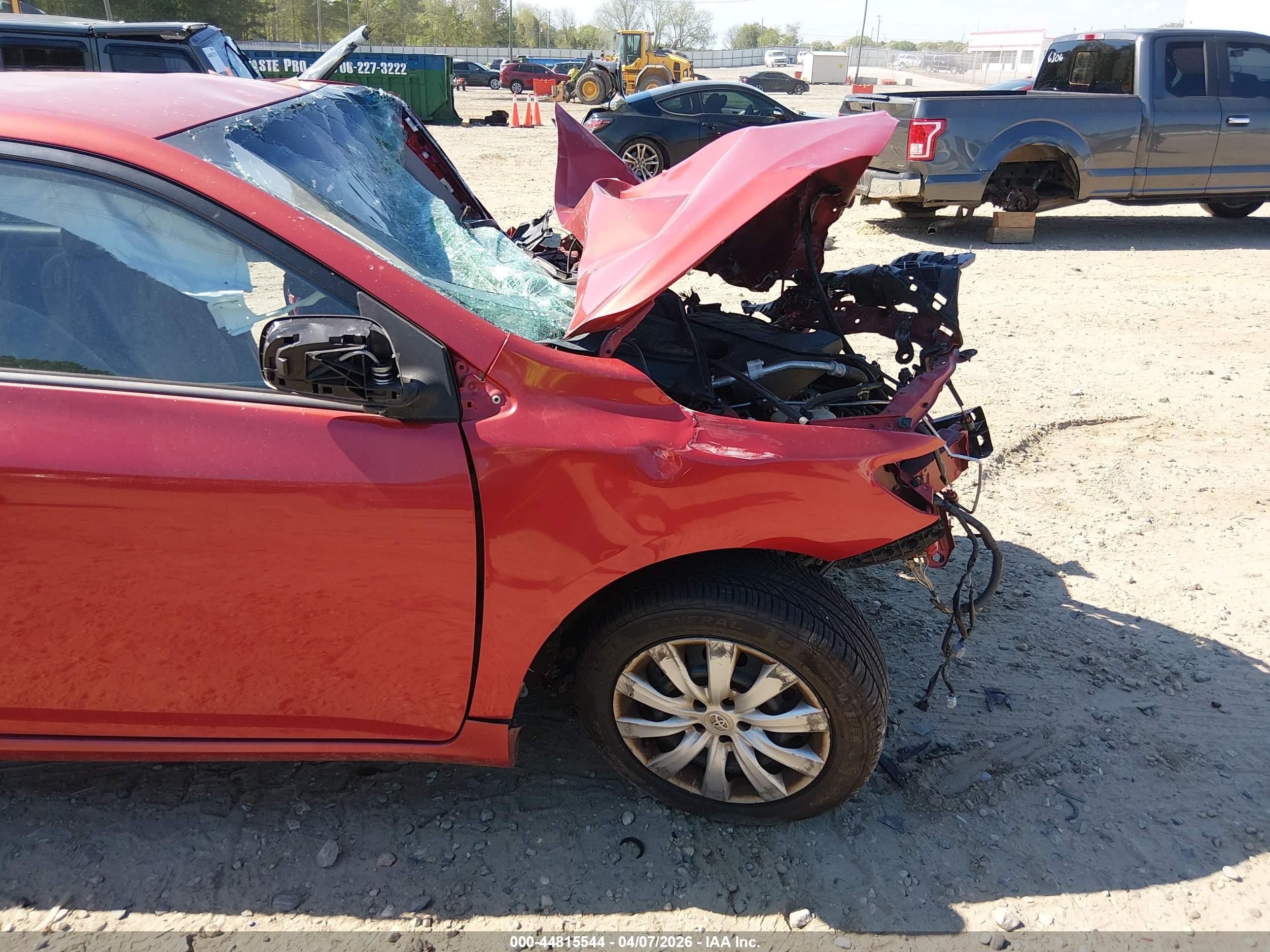 2012 Toyota Corolla Le Бордовый vin: 2T1BU4EE4CC913928