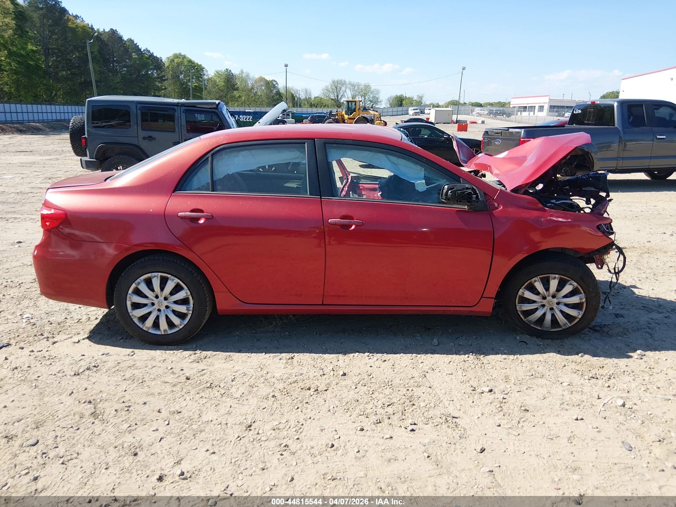 2012 Toyota Corolla Le Бордовый vin: 2T1BU4EE4CC913928