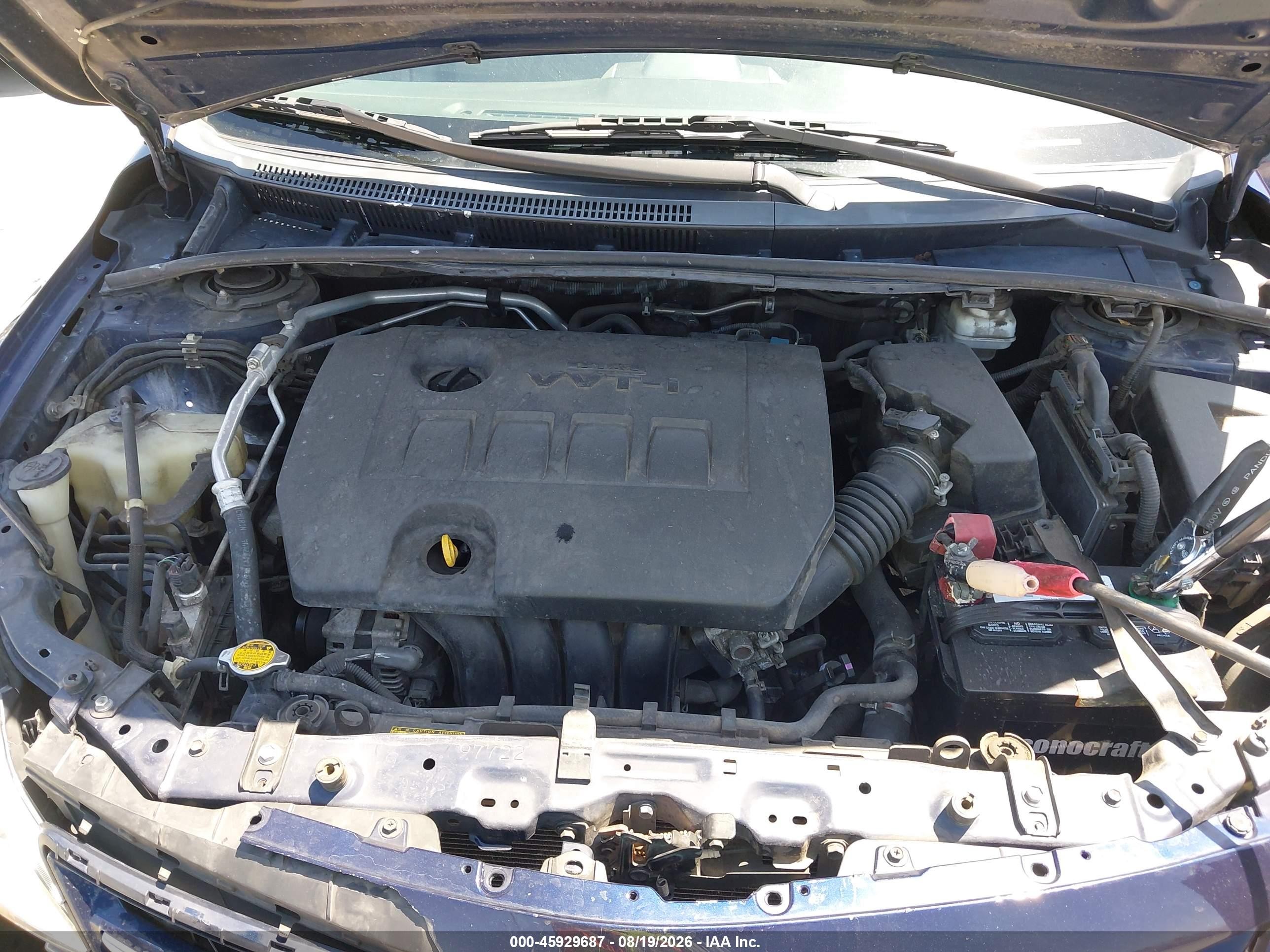 2013 Toyota Corolla Le Dark Blue vin: 2T1BU4EE4DC005996
