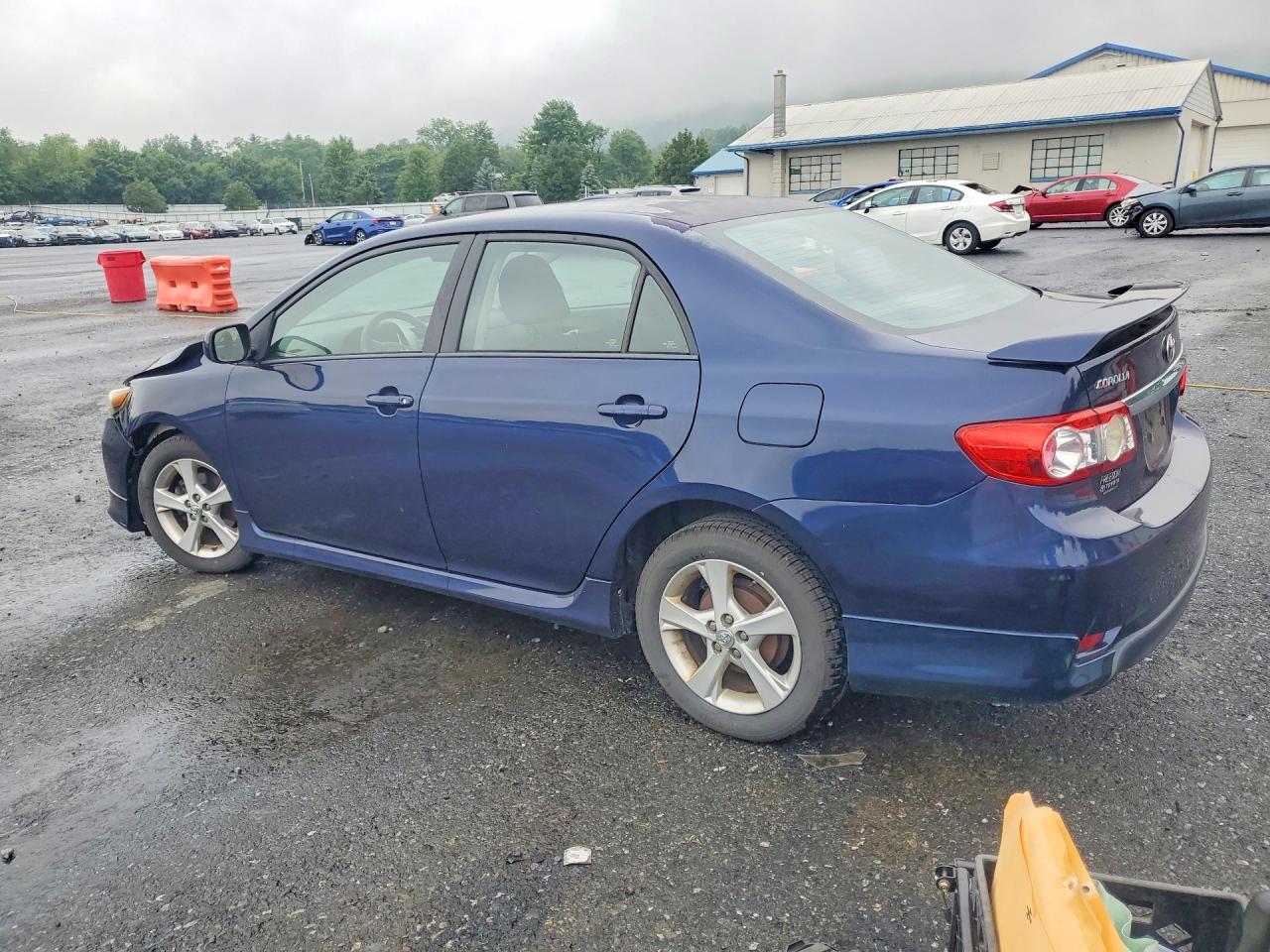 2013 Toyota Corolla S Синий vin: 2T1BU4EE4DC010938