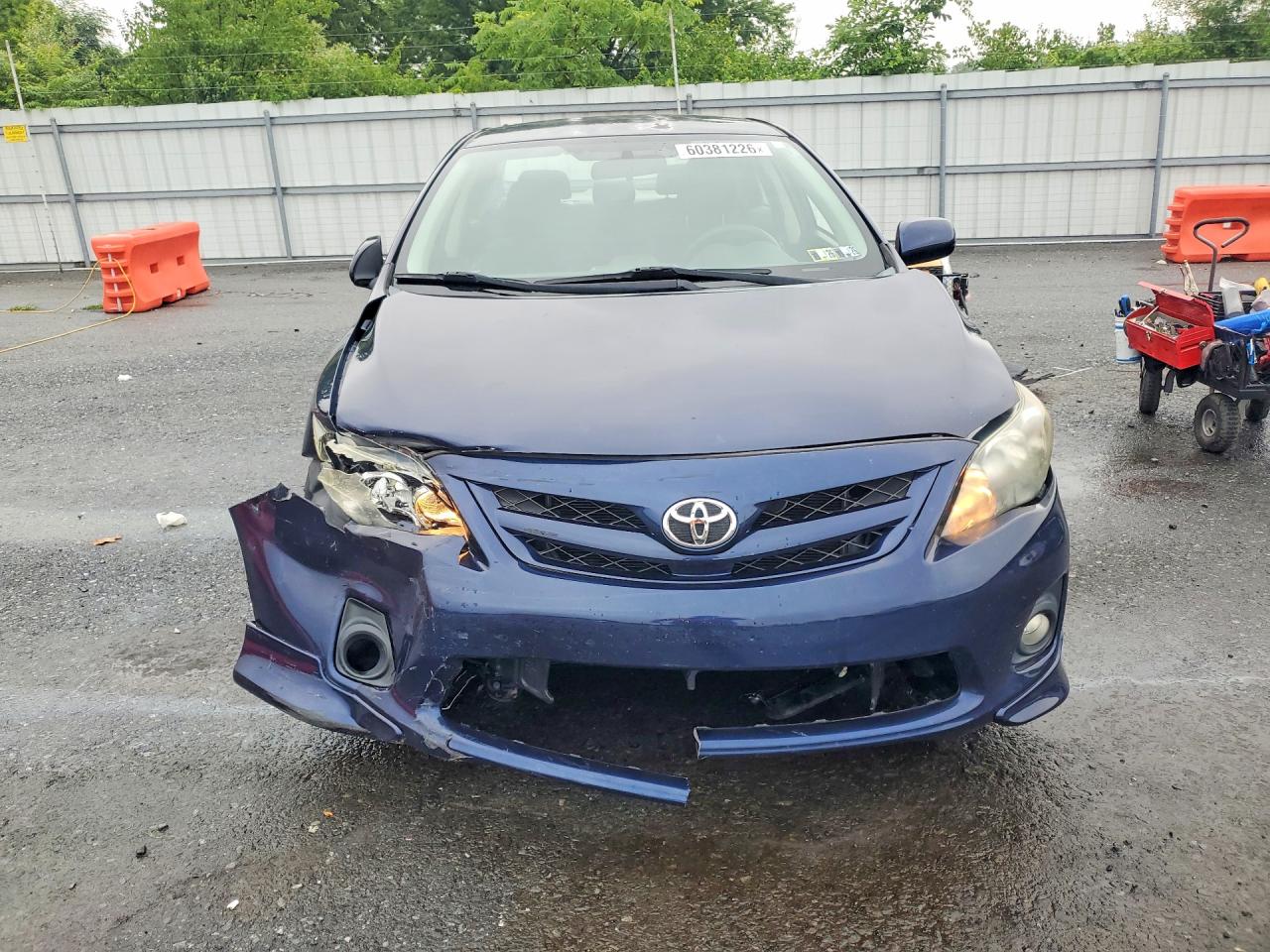 2013 Toyota Corolla S Синий vin: 2T1BU4EE4DC010938