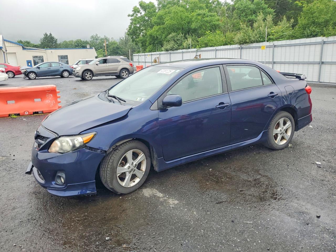 2013 Toyota Corolla S Синий vin: 2T1BU4EE4DC010938