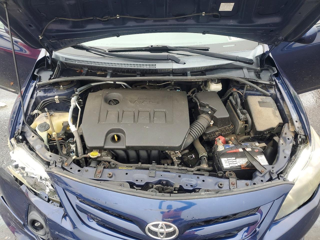 2013 Toyota Corolla S Синий vin: 2T1BU4EE4DC010938