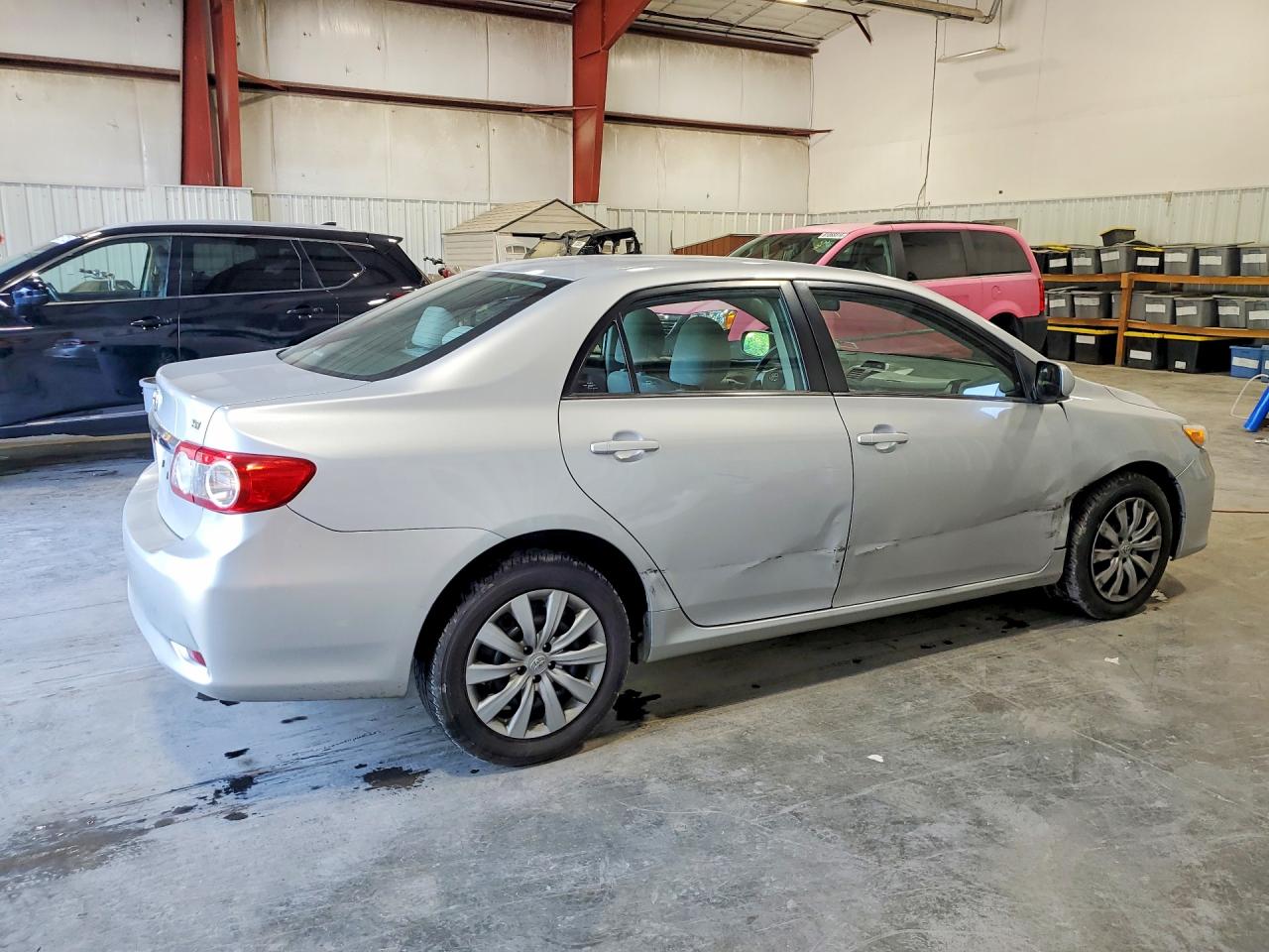 2013 Toyota Corolla Le Silver vin: 2T1BU4EE4DC019350