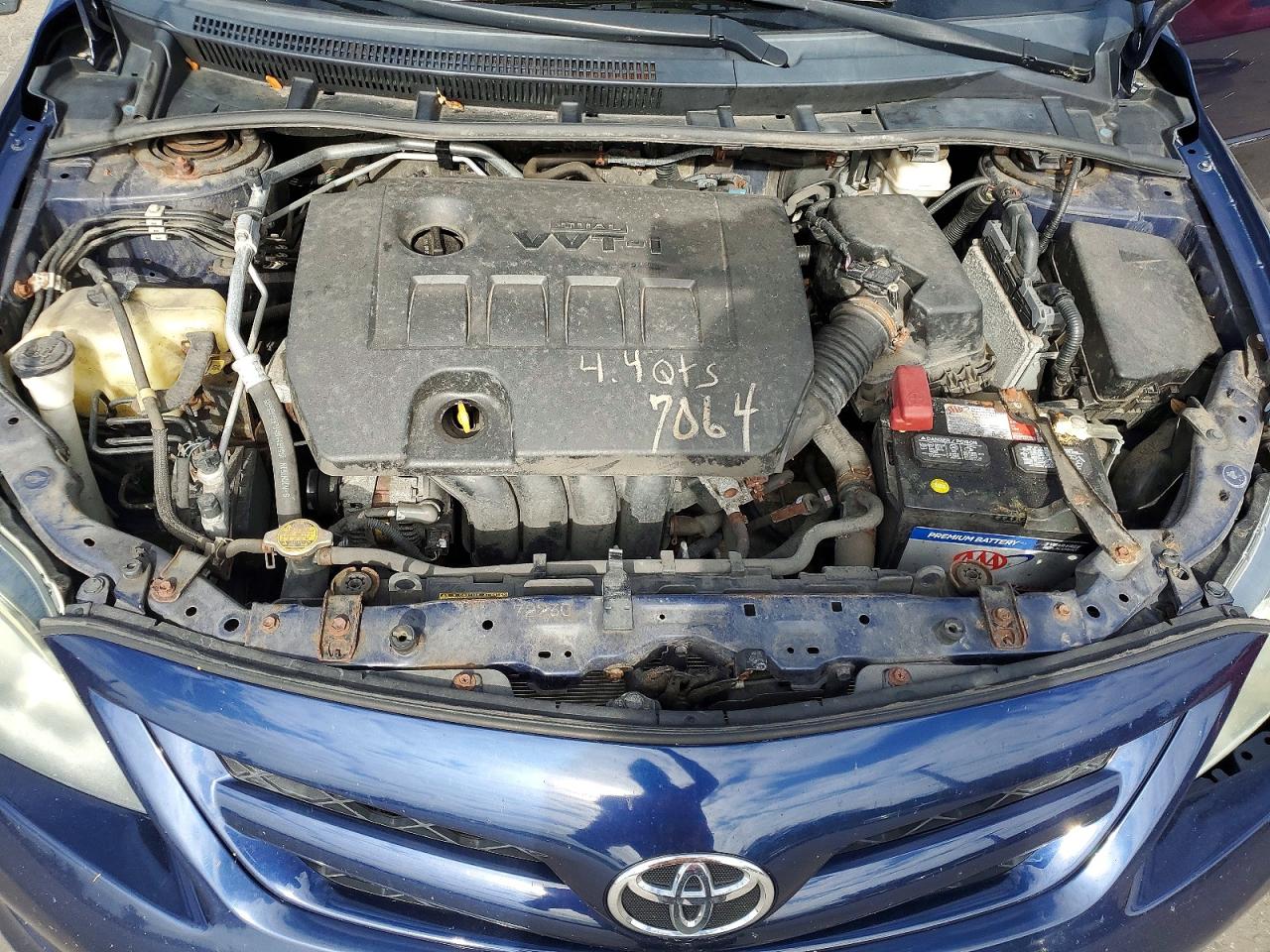 2013 Toyota Corolla S Blue vin: 2T1BU4EE4DC030168