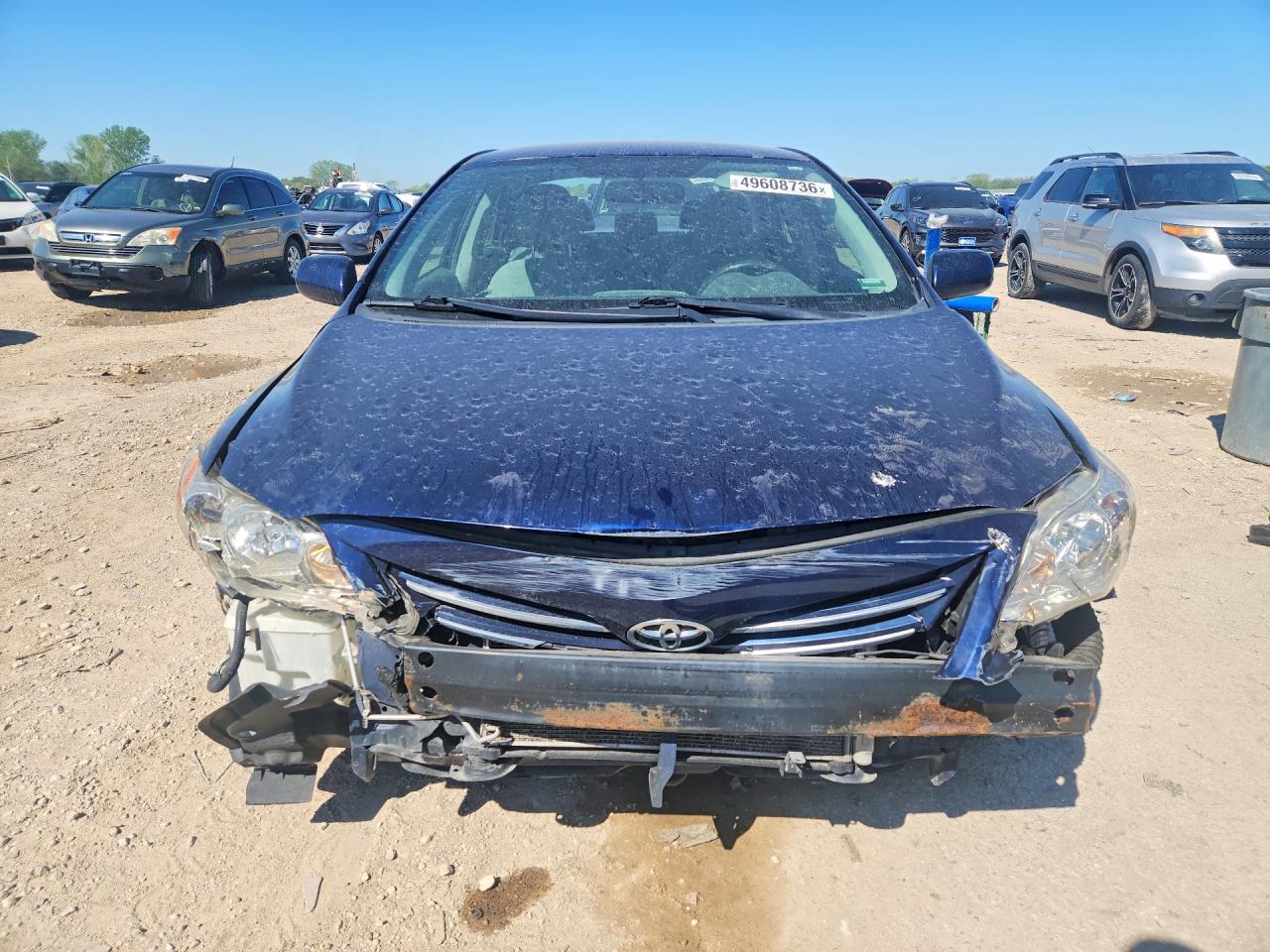 2013 Toyota Corolla Le Blue vin: 2T1BU4EE4DC031045