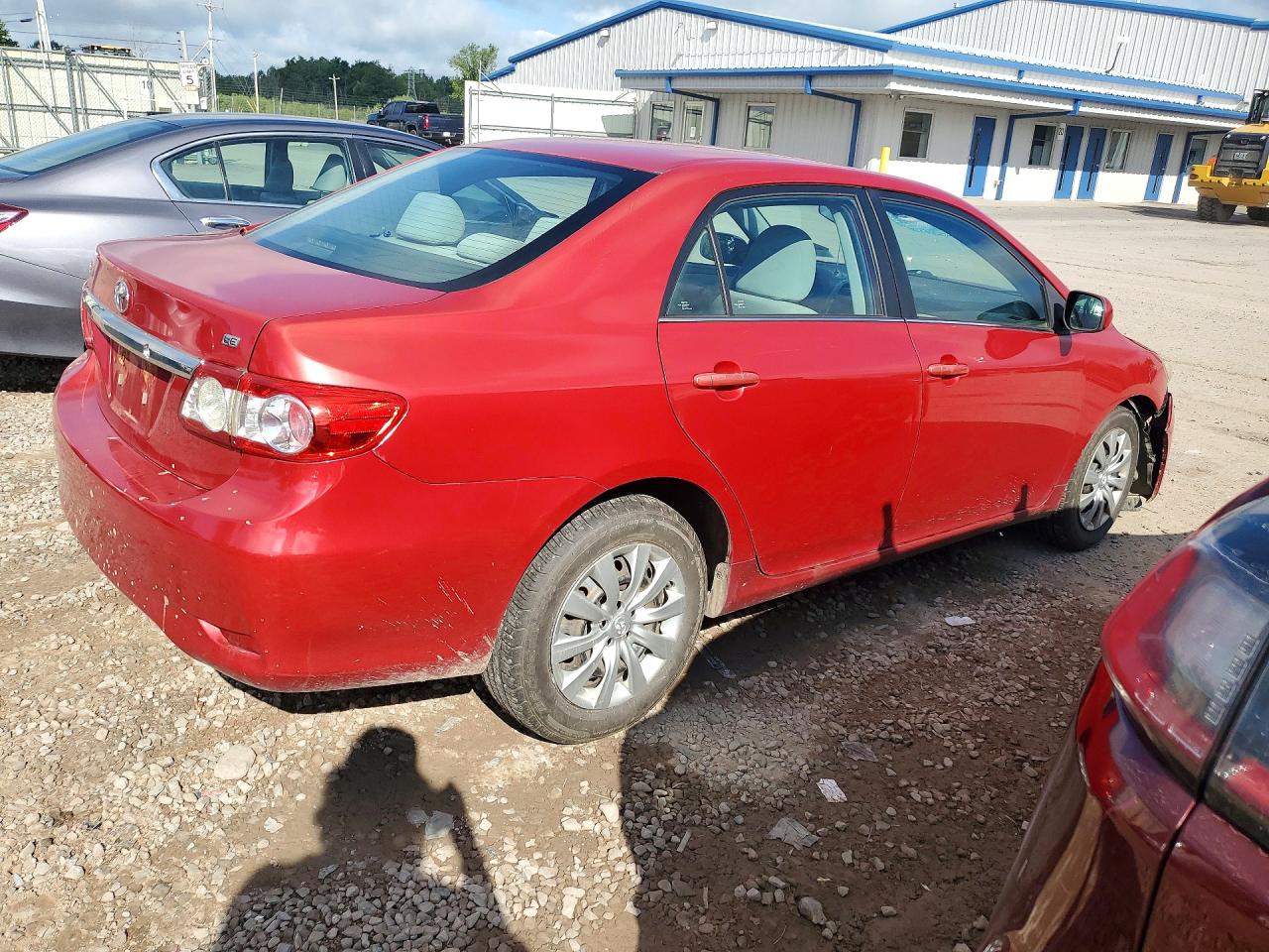2013 Toyota Corolla Le Красный vin: 2T1BU4EE4DC045012