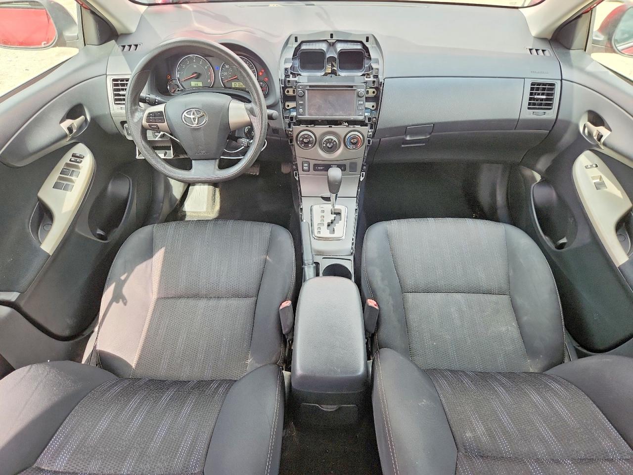 2013 Toyota Corolla S Red vin: 2T1BU4EE4DC070069