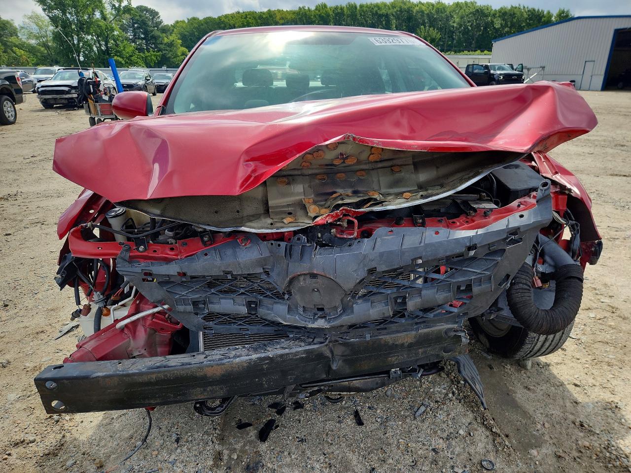 2013 Toyota Corolla S Red vin: 2T1BU4EE4DC070069