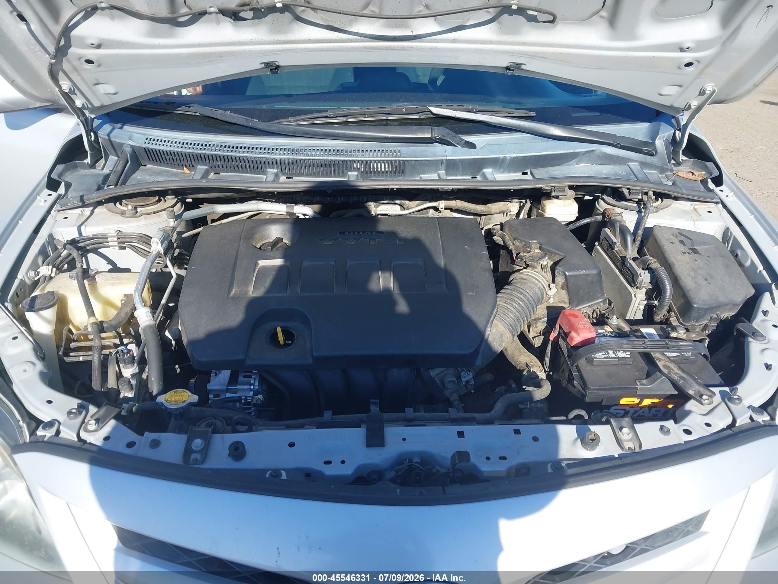 2013 Toyota Corolla S Silver vin: 2T1BU4EE4DC090712