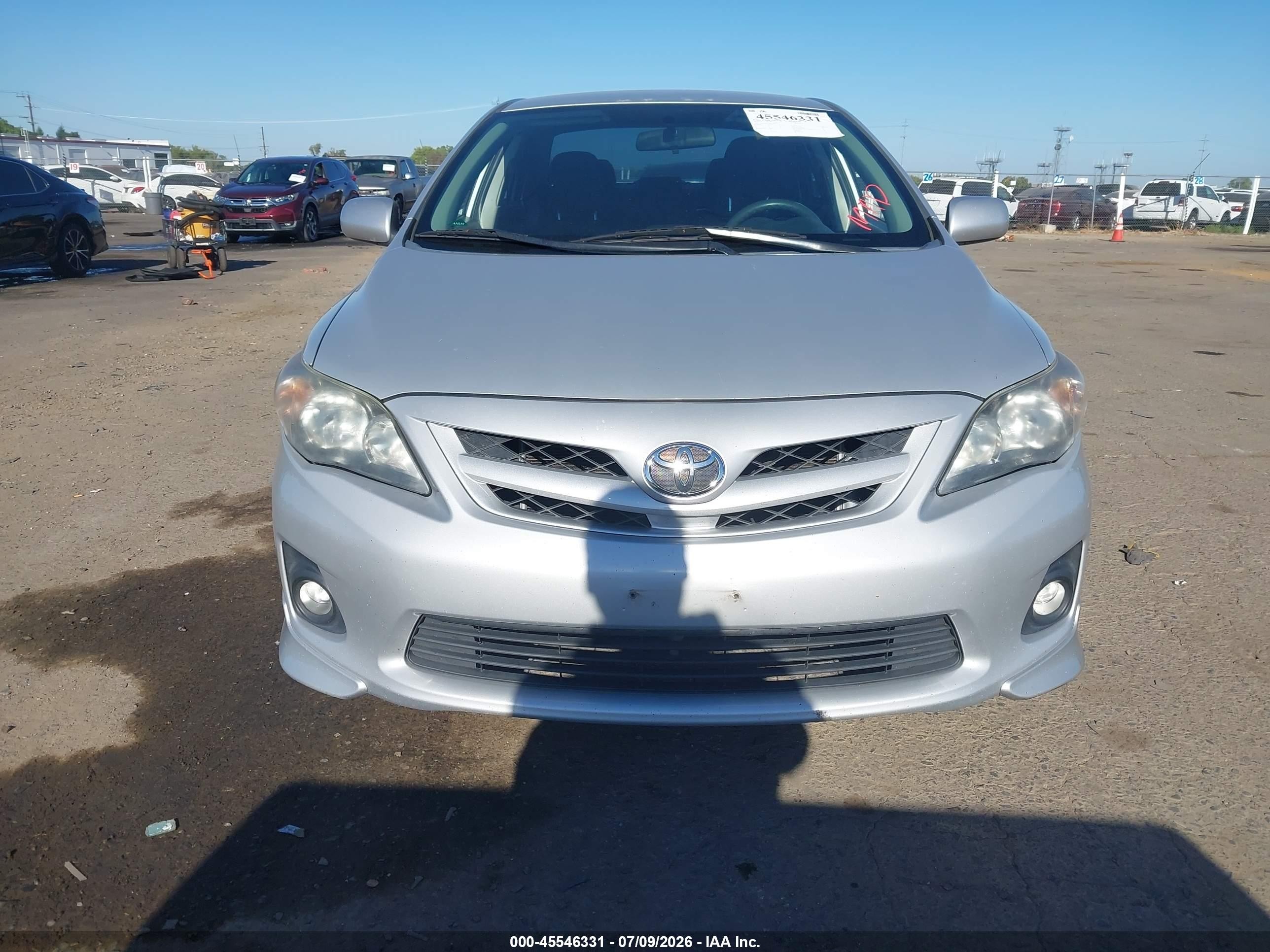 2013 Toyota Corolla S Silver vin: 2T1BU4EE4DC090712