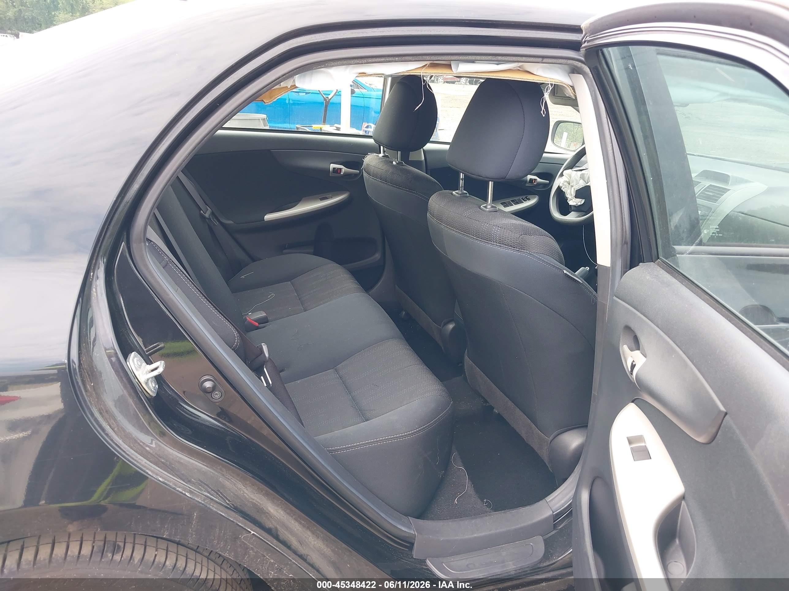 2013 Toyota Corolla S Black vin: 2T1BU4EE4DC101658