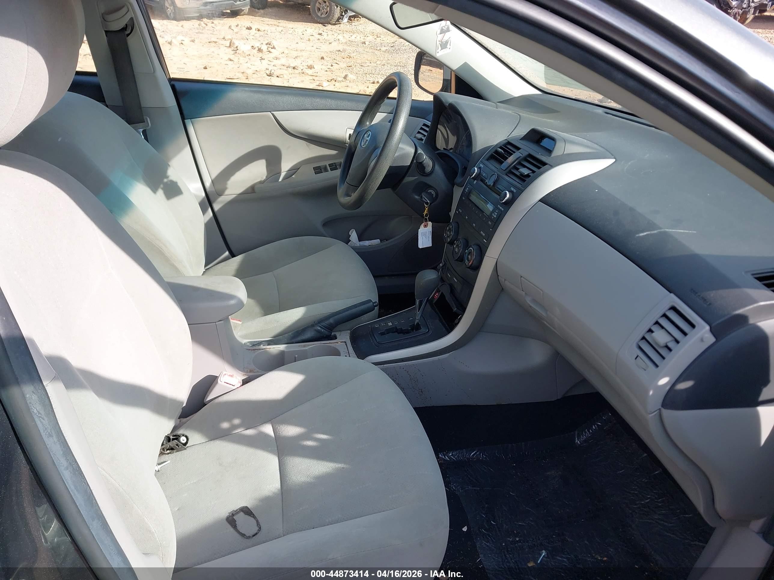 2013 Toyota Corolla L Gray vin: 2T1BU4EE4DC104463