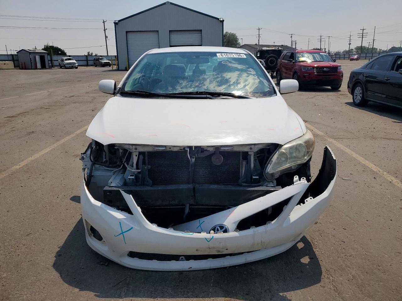 2013 Toyota Corolla Le White vin: 2T1BU4EE4DC106696