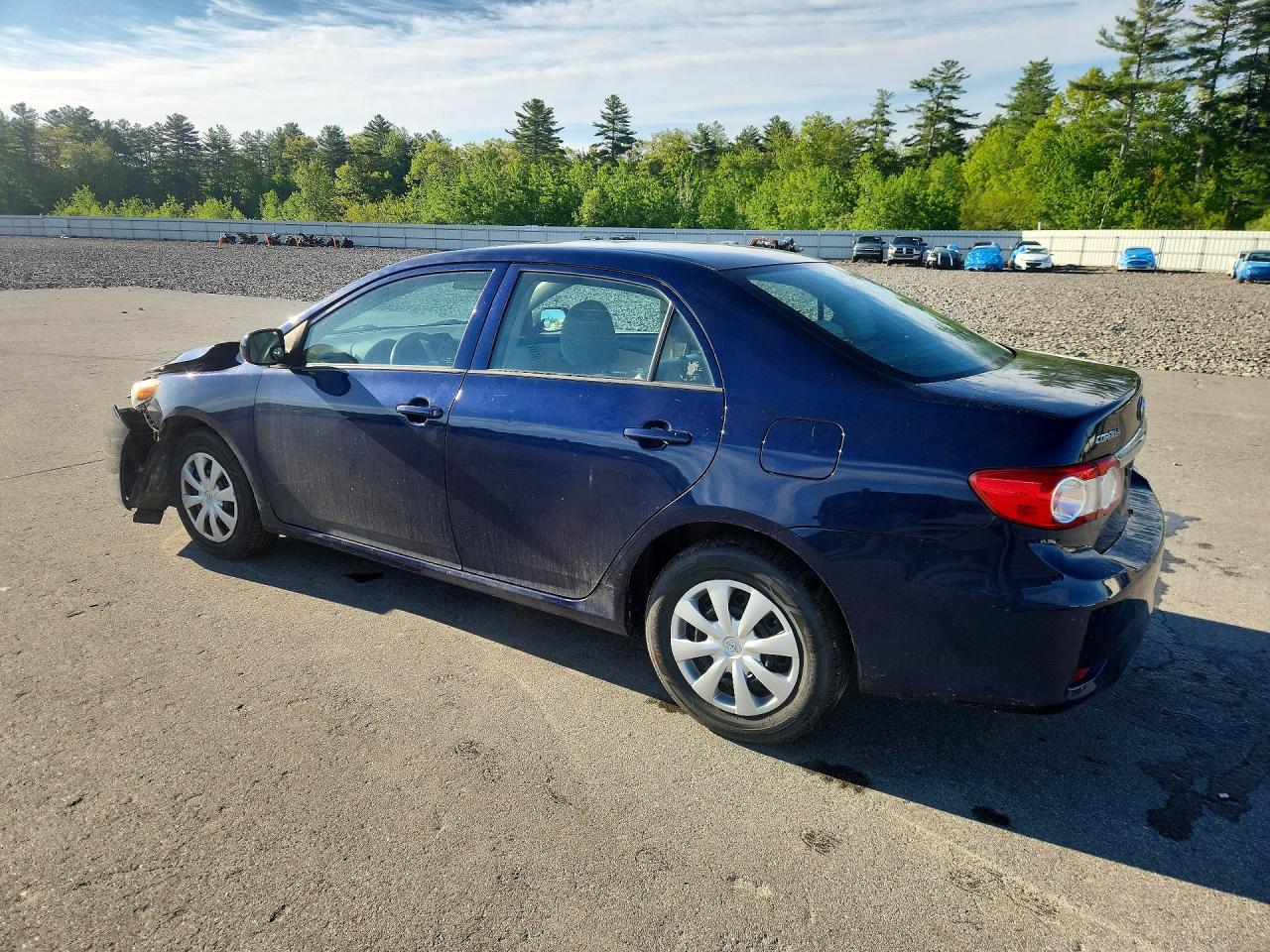 2013 Toyota Corolla L Синий vin: 2T1BU4EE4DC108352