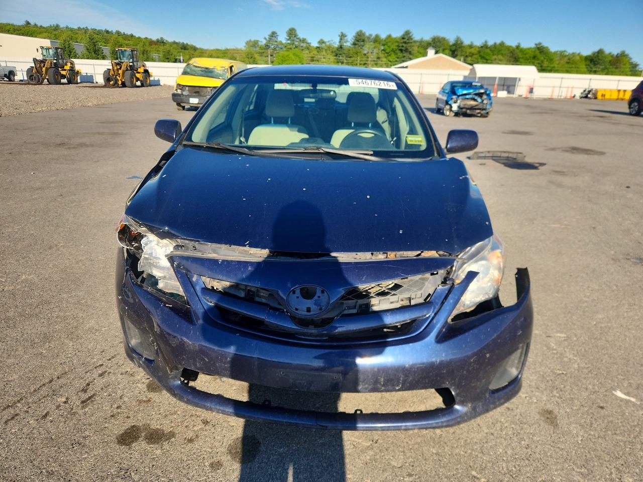 2013 Toyota Corolla L Синий vin: 2T1BU4EE4DC108352