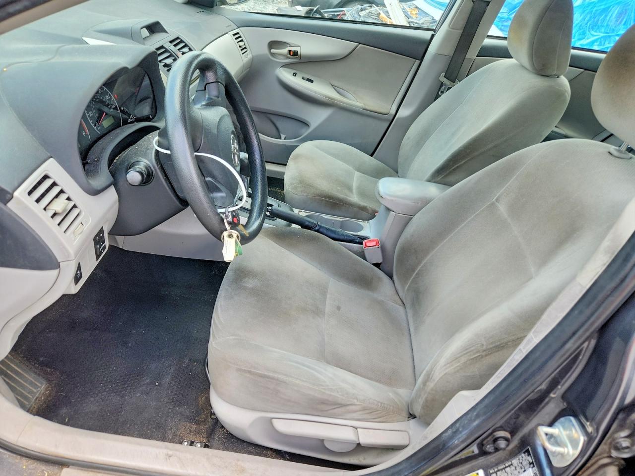 2013 Toyota Corolla L Gray vin: 2T1BU4EE4DC110070
