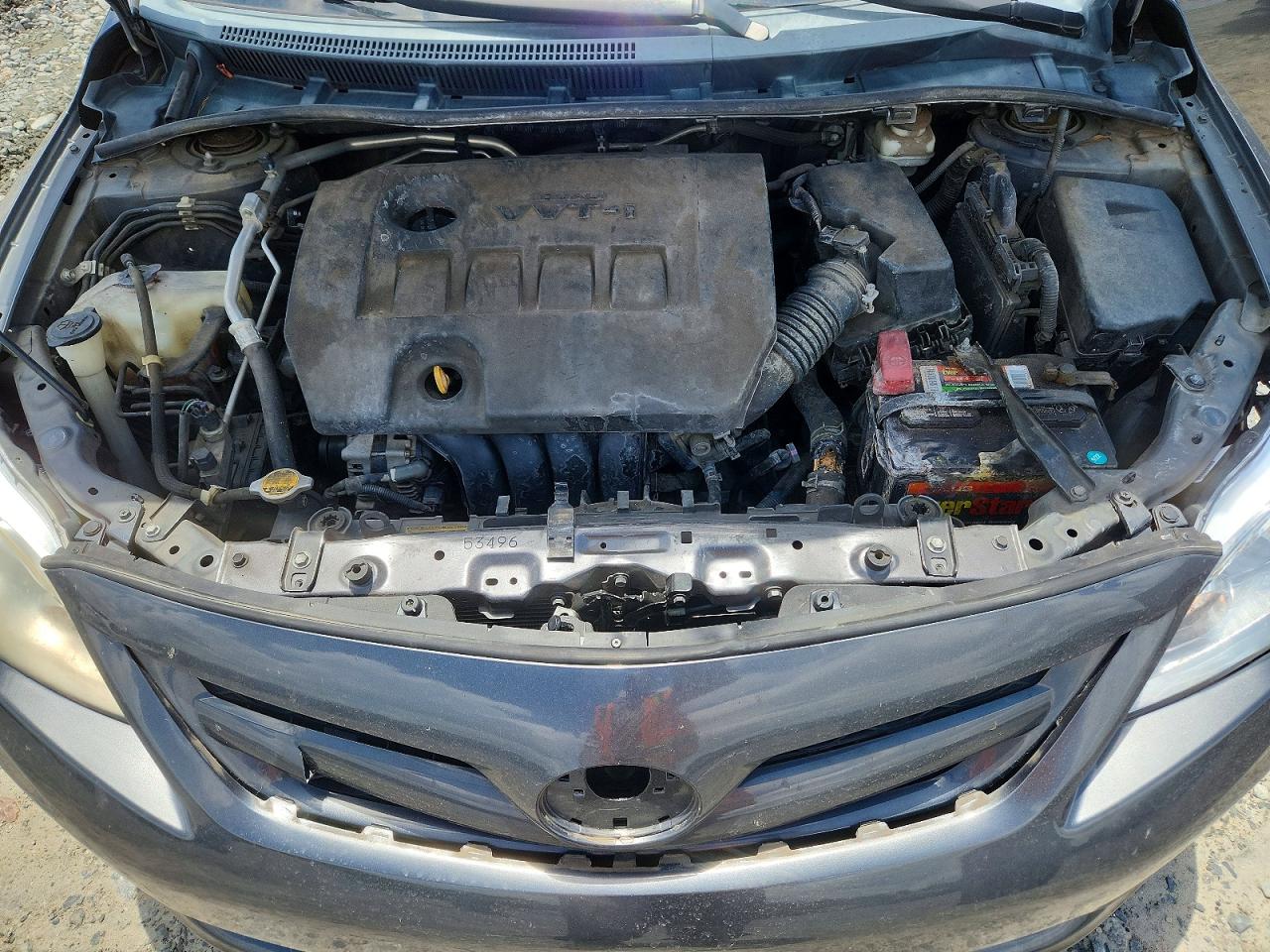 2013 Toyota Corolla L Gray vin: 2T1BU4EE4DC110070
