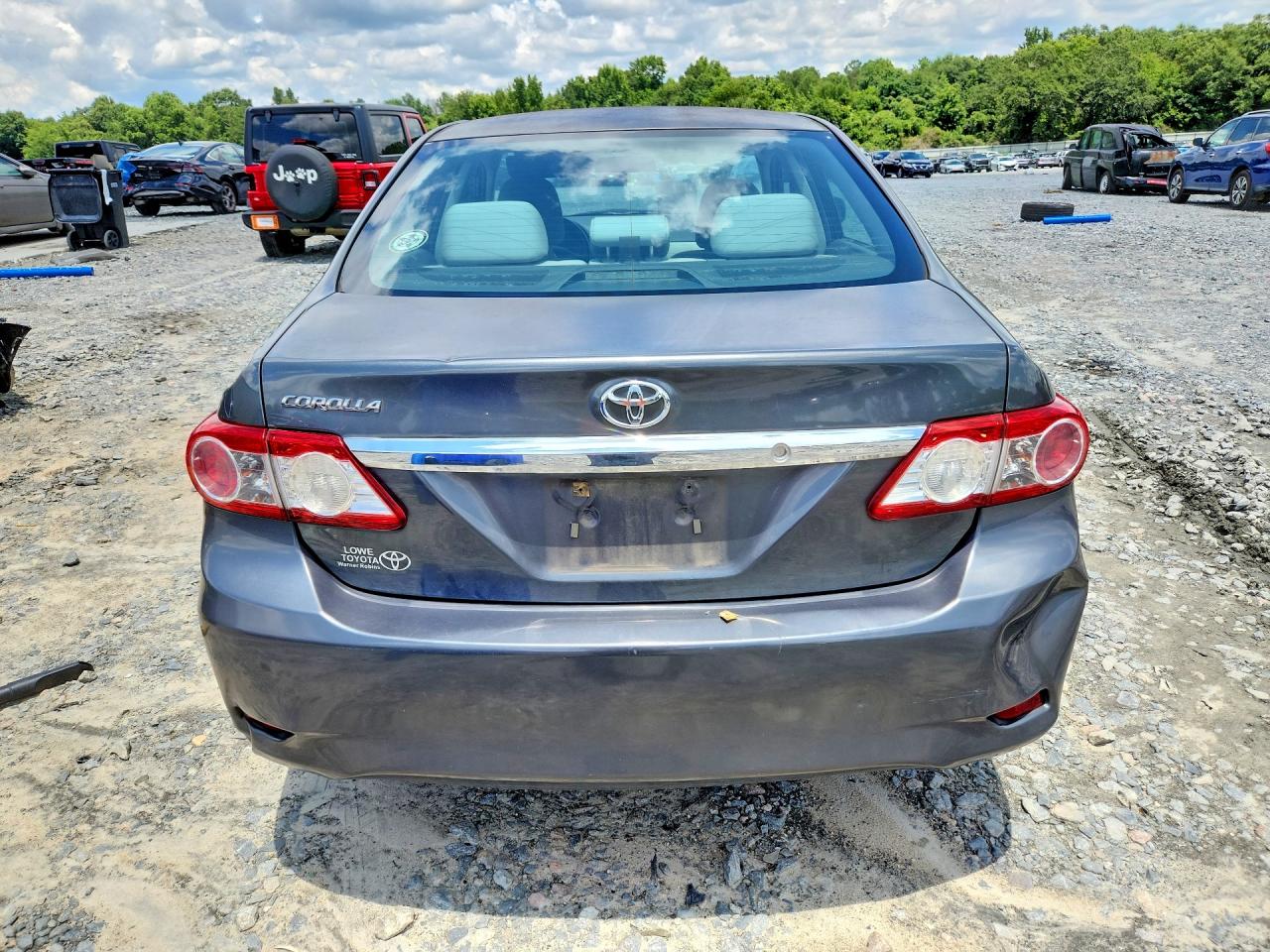2013 Toyota Corolla L Gray vin: 2T1BU4EE4DC110070