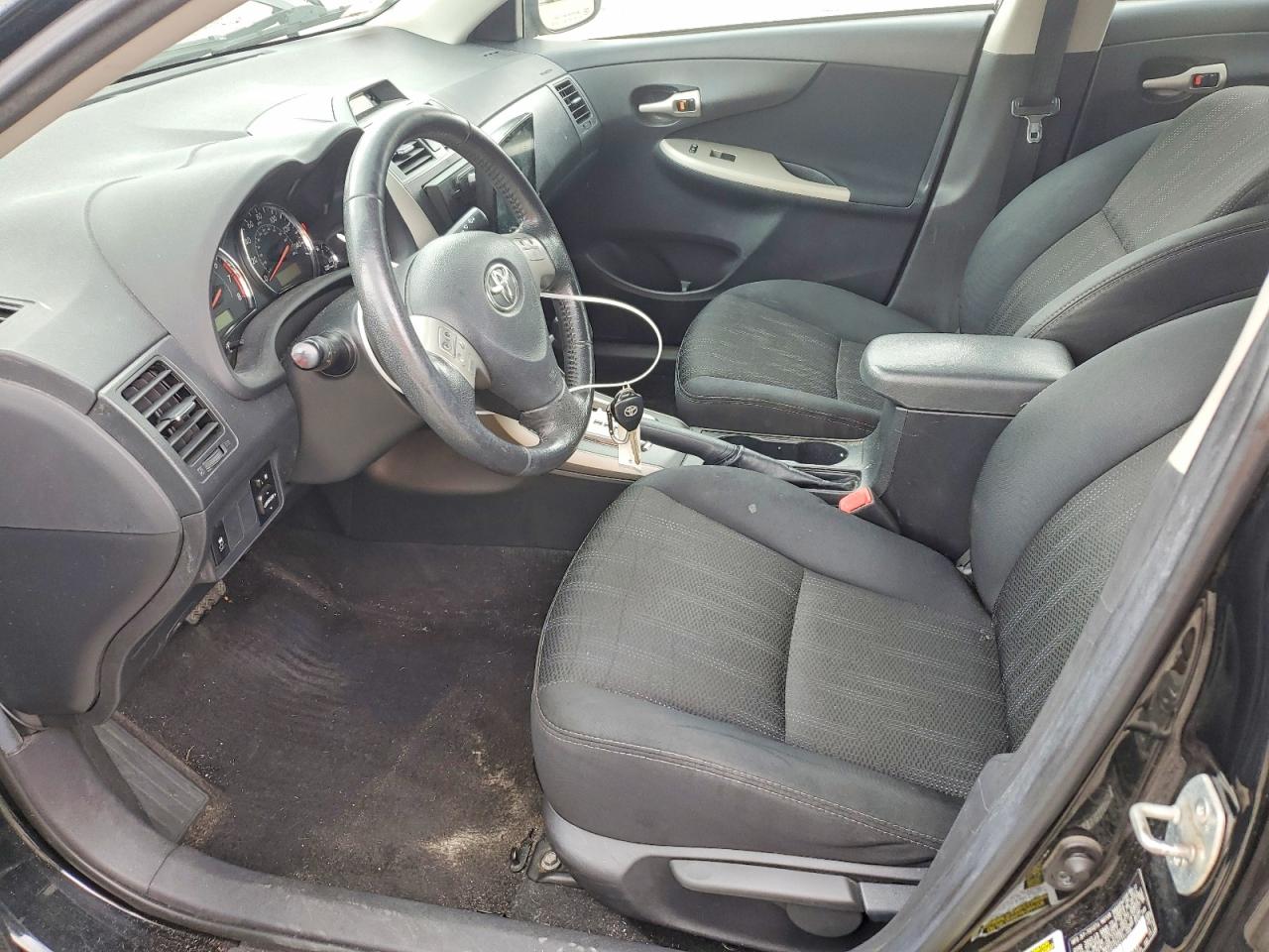 2013 Toyota Corolla S Black vin: 2T1BU4EE4DC111199