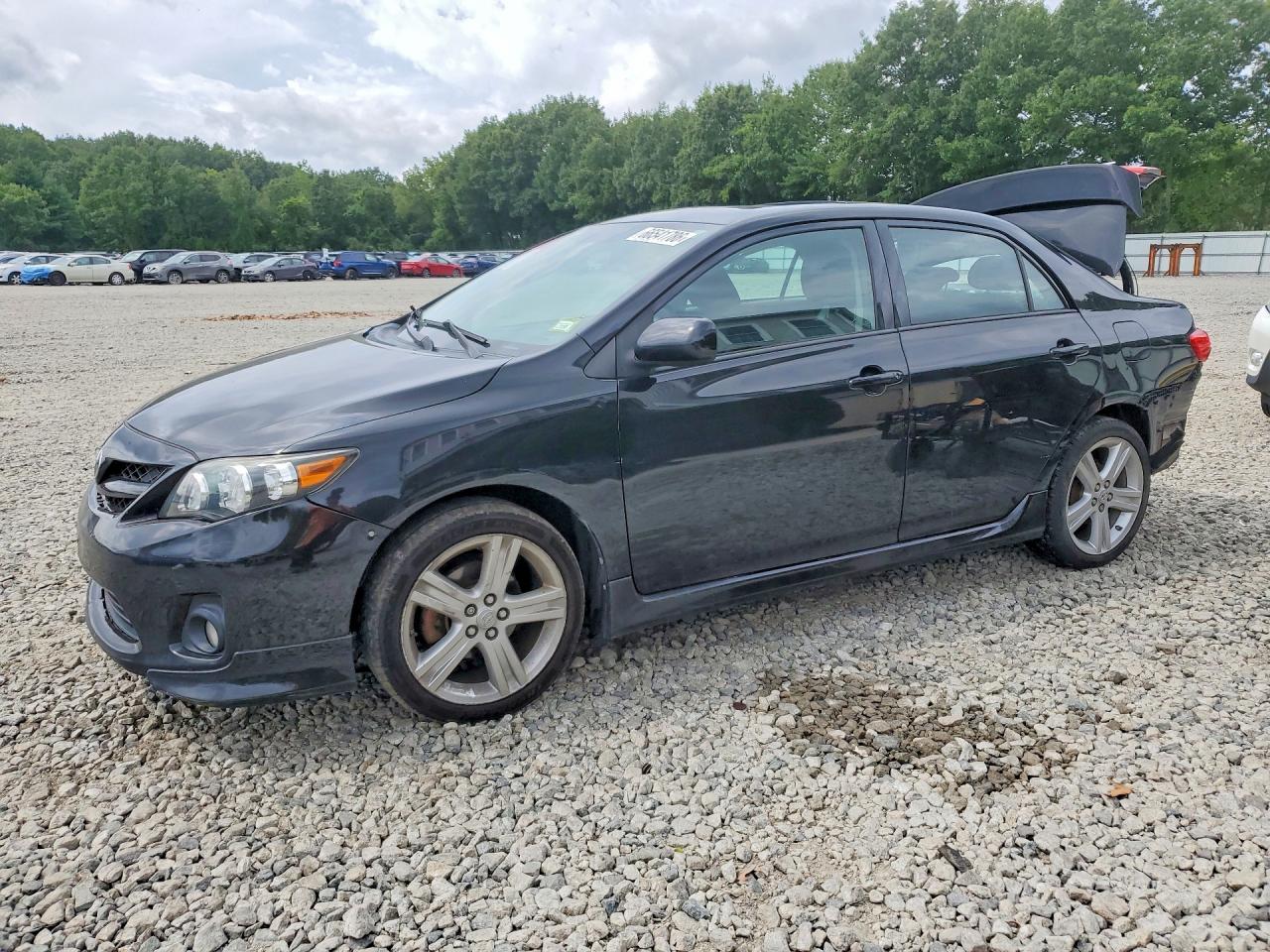 2013 Toyota Corolla S Черный vin: 2T1BU4EE4DC111199