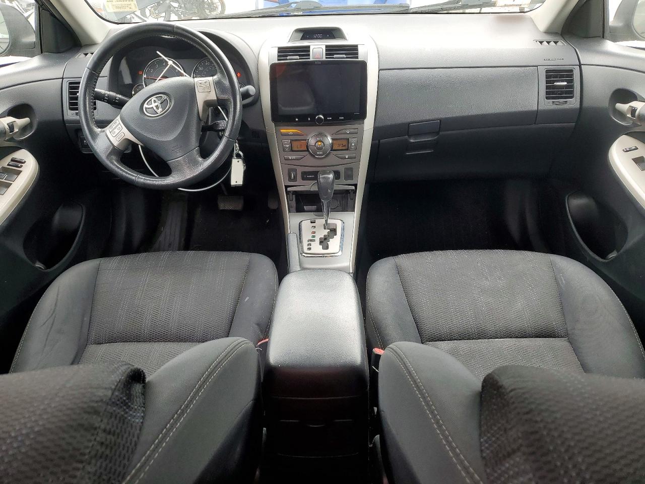 2013 Toyota Corolla S Black vin: 2T1BU4EE4DC111199