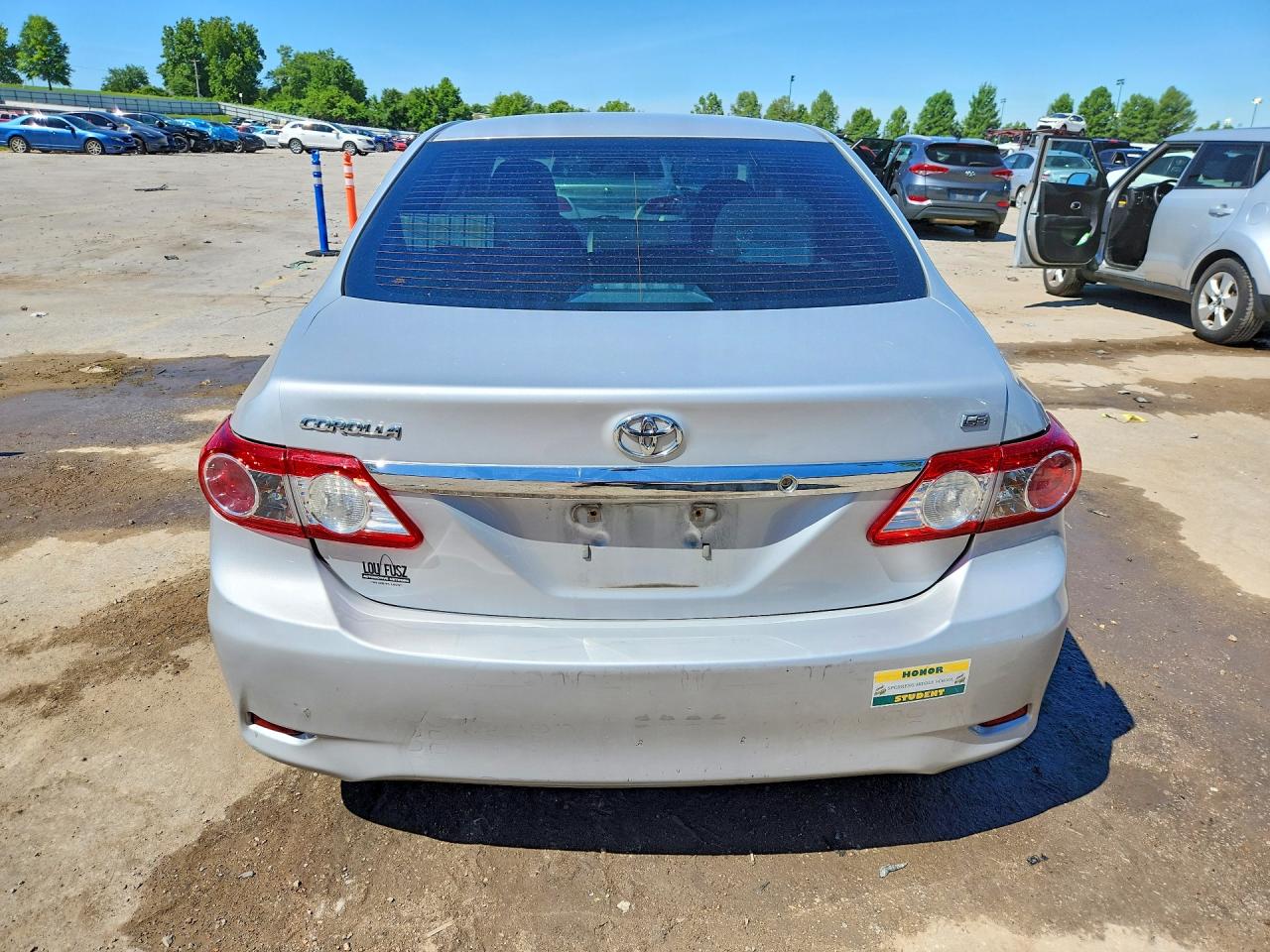 2013 Toyota Corolla Le Silver vin: 2T1BU4EE4DC125880