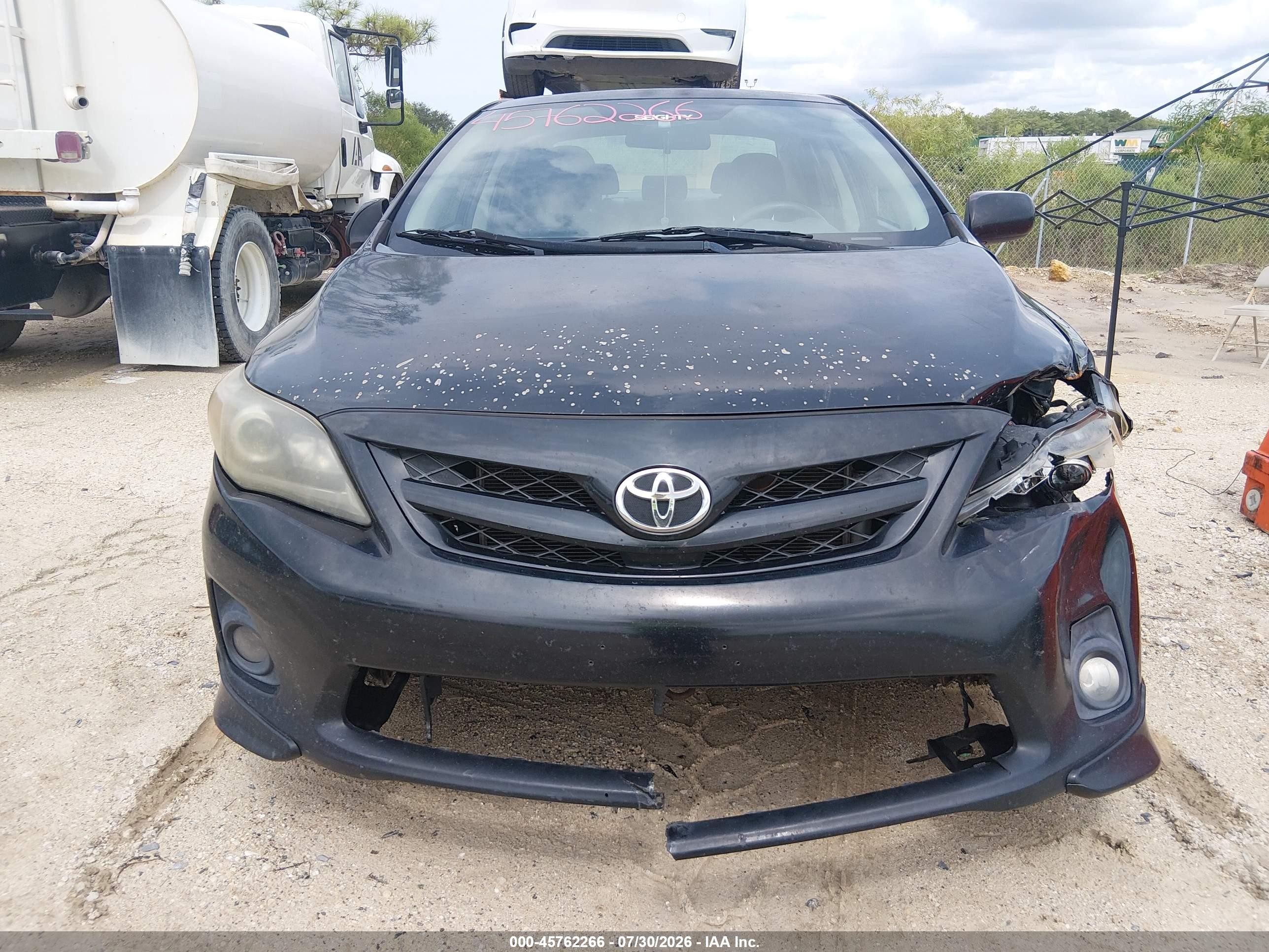 2013 Toyota Corolla S Black vin: 2T1BU4EE4DC127810