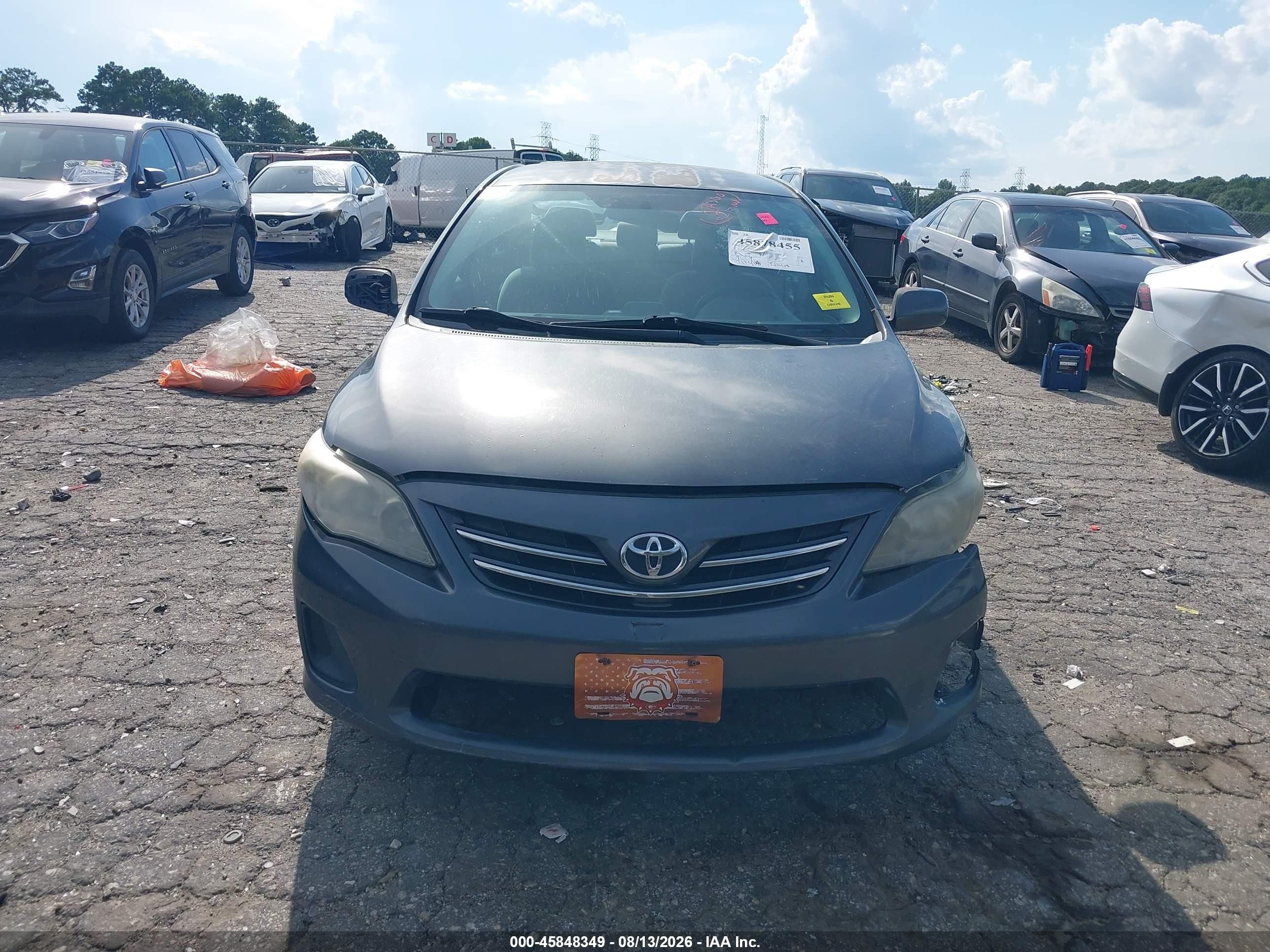 2013 Toyota Corolla Le Gray vin: 2T1BU4EE4DC941164