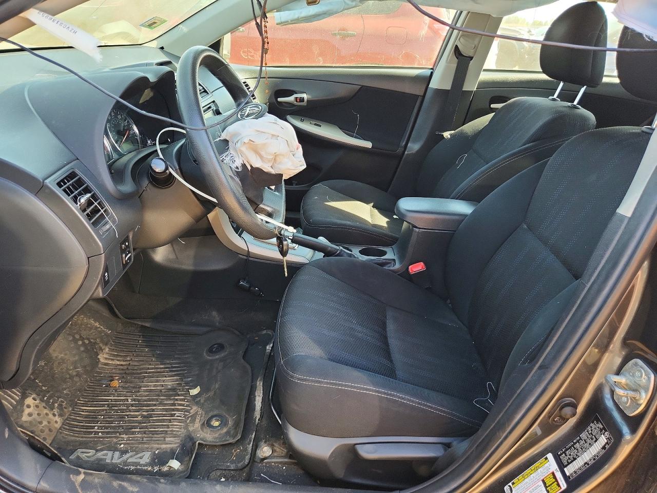 2013 Toyota Corolla S Gray vin: 2T1BU4EE4DC947708