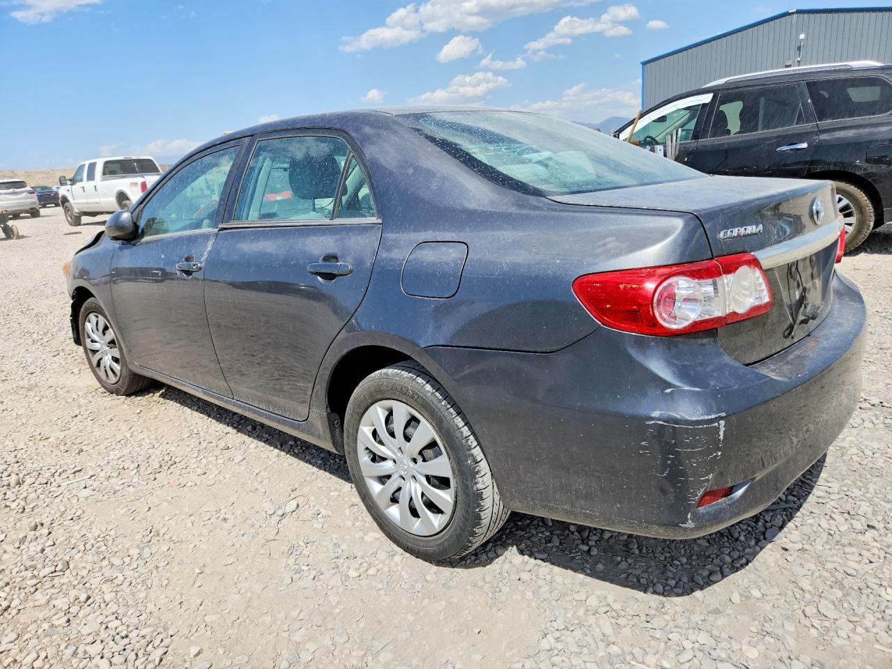 2013 Toyota Corolla Le Gray vin: 2T1BU4EE4DC949135