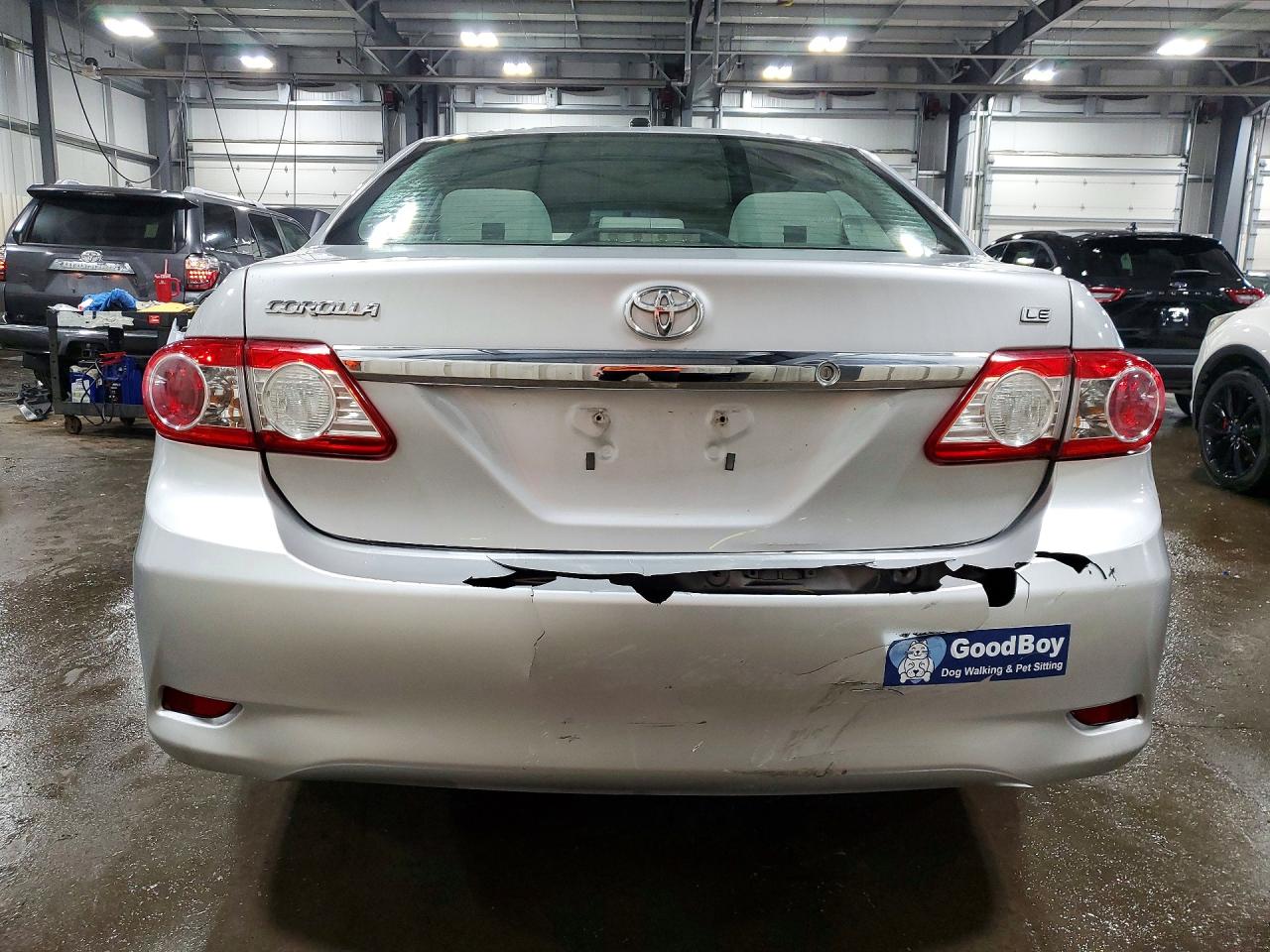 2013 Toyota Corolla Le Silver vin: 2T1BU4EE4DC950298