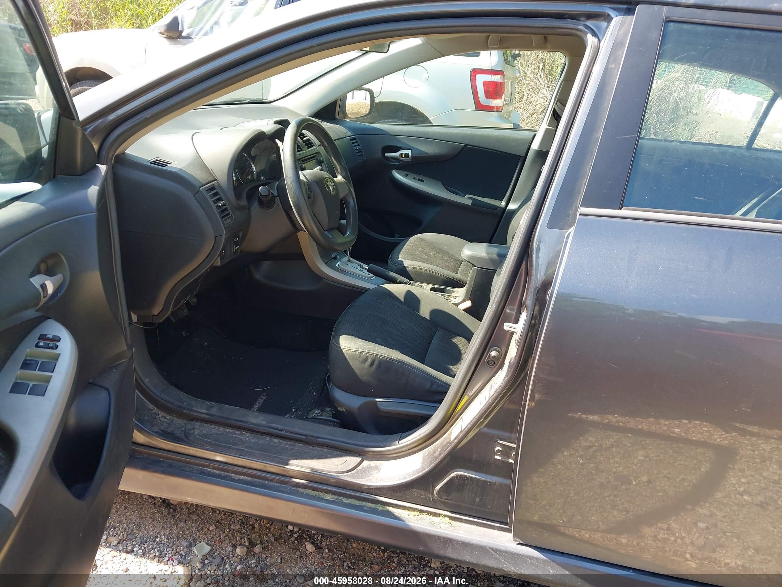 2013 Toyota Corolla S Gray vin: 2T1BU4EE4DC960457
