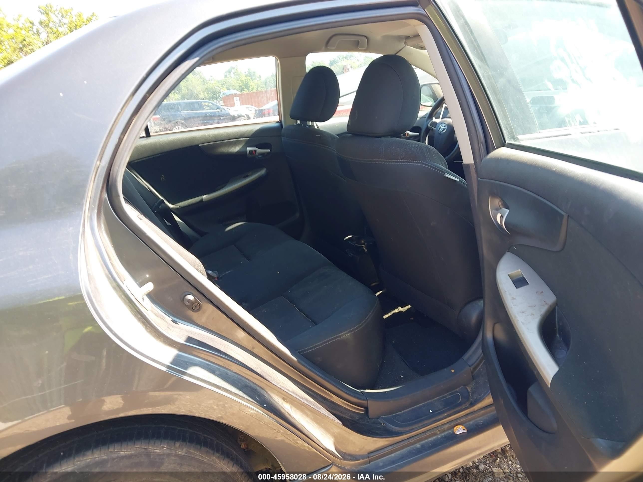 2013 Toyota Corolla S Gray vin: 2T1BU4EE4DC960457