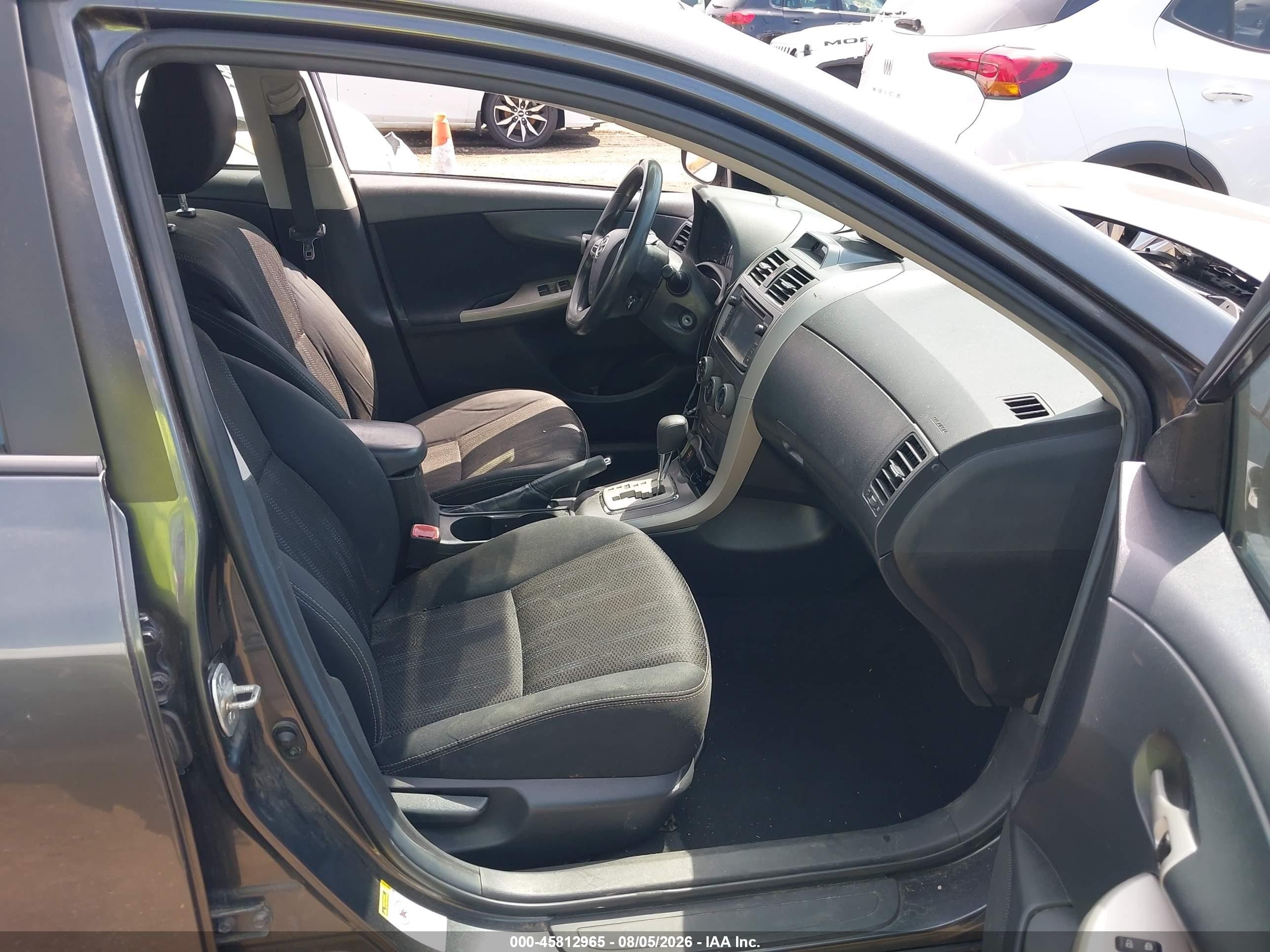 2013 Toyota Corolla S Gray vin: 2T1BU4EE4DC964945