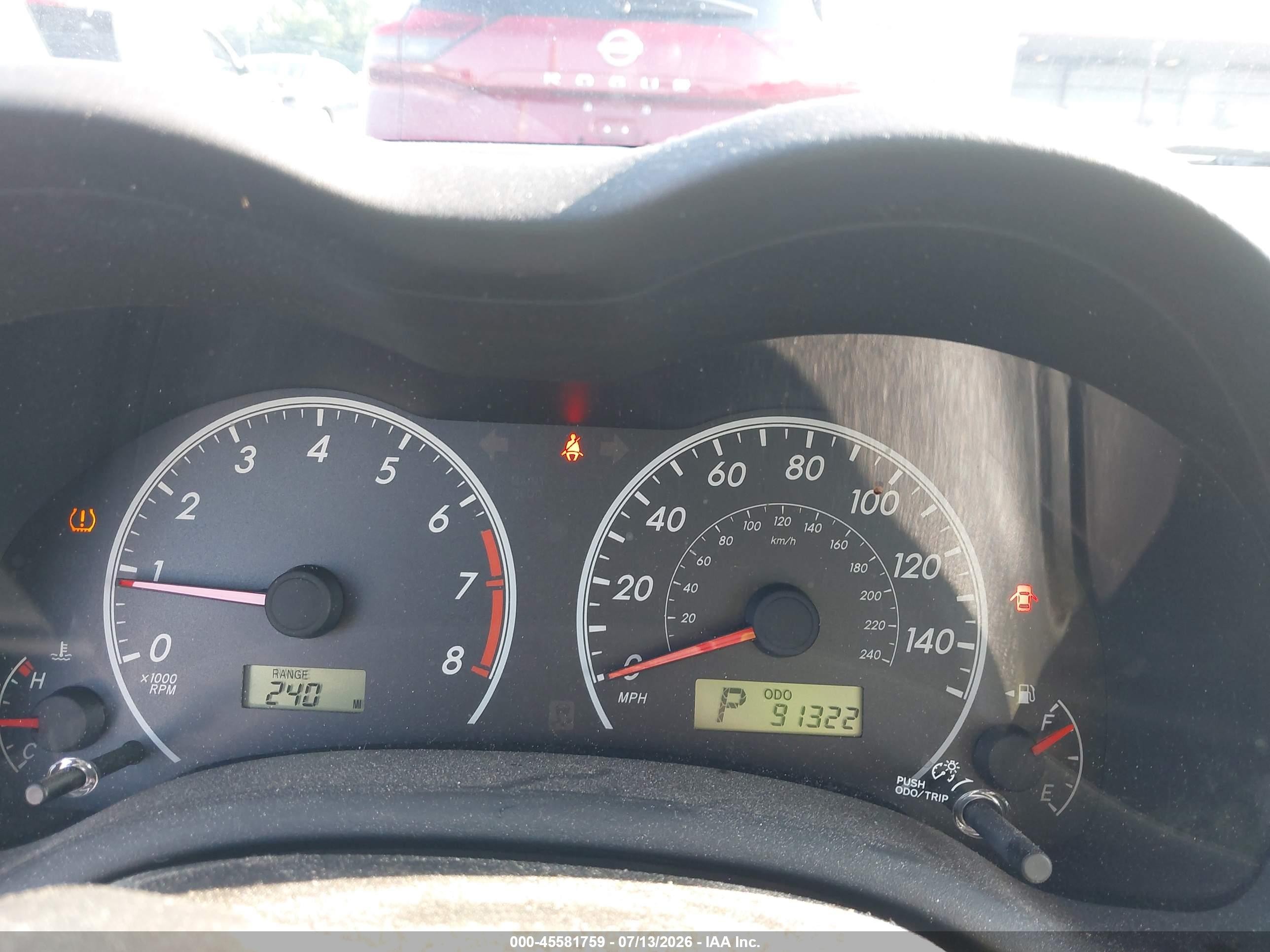 2013 Toyota Corolla Le Blue vin: 2T1BU4EE4DC965528