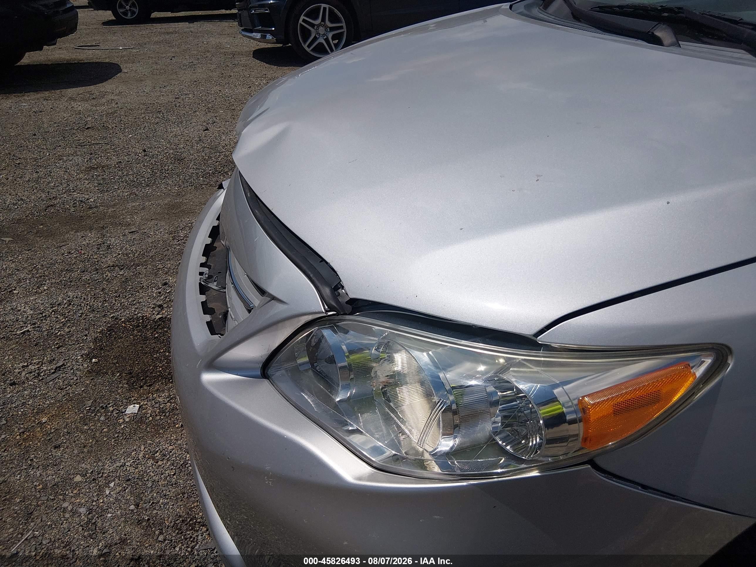 2013 Toyota Corolla Le Silver vin: 2T1BU4EE4DC966727