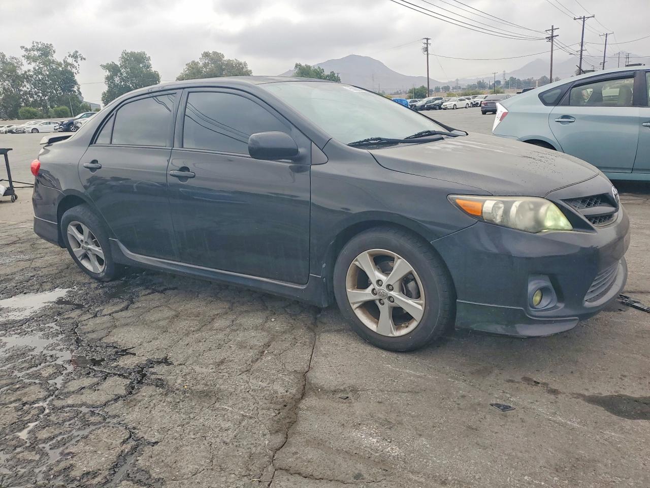 2013 Toyota Corolla S Black vin: 2T1BU4EE4DC971751
